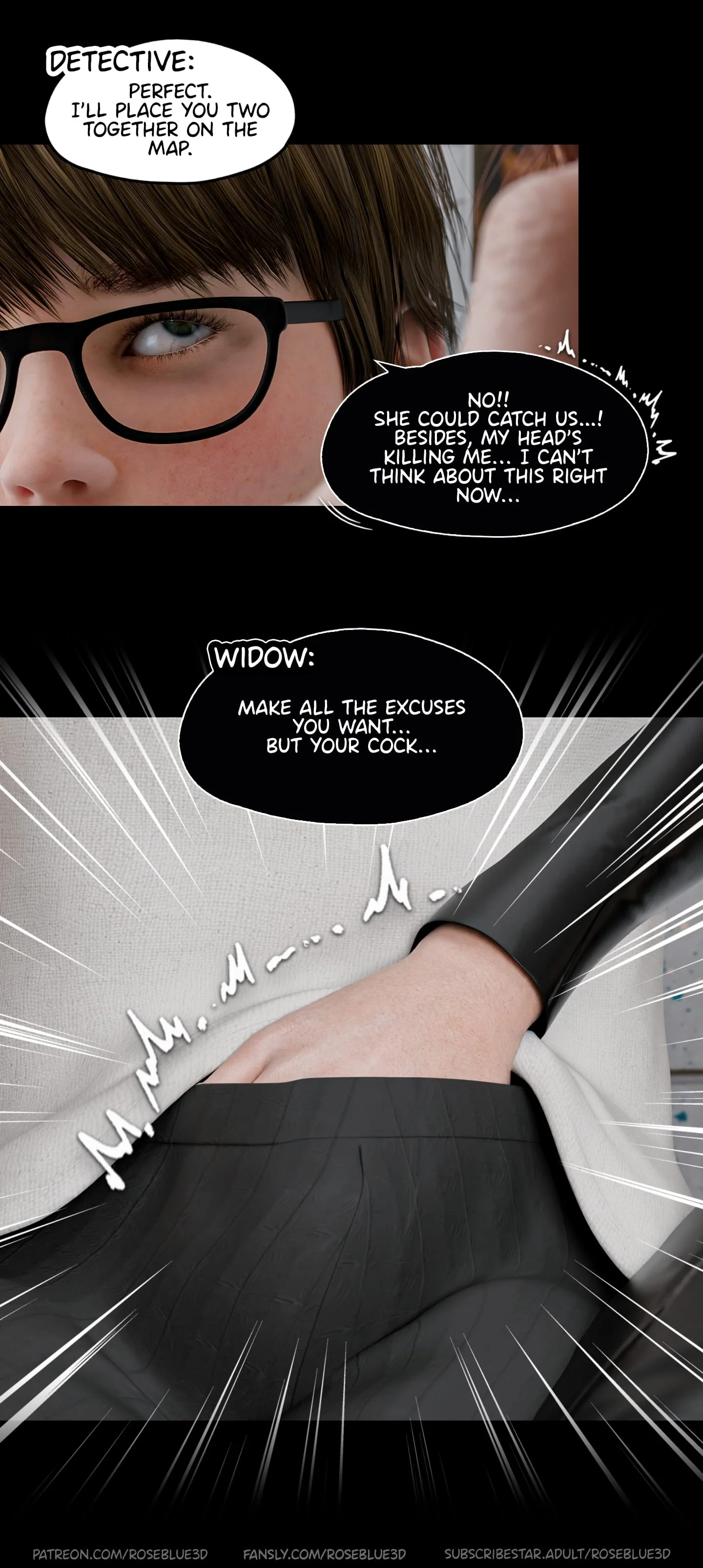 My Neighbor’s Widow  [RoseBlue3D] - 47 . My Neighbor's Widow - Ch.47 - Page 56