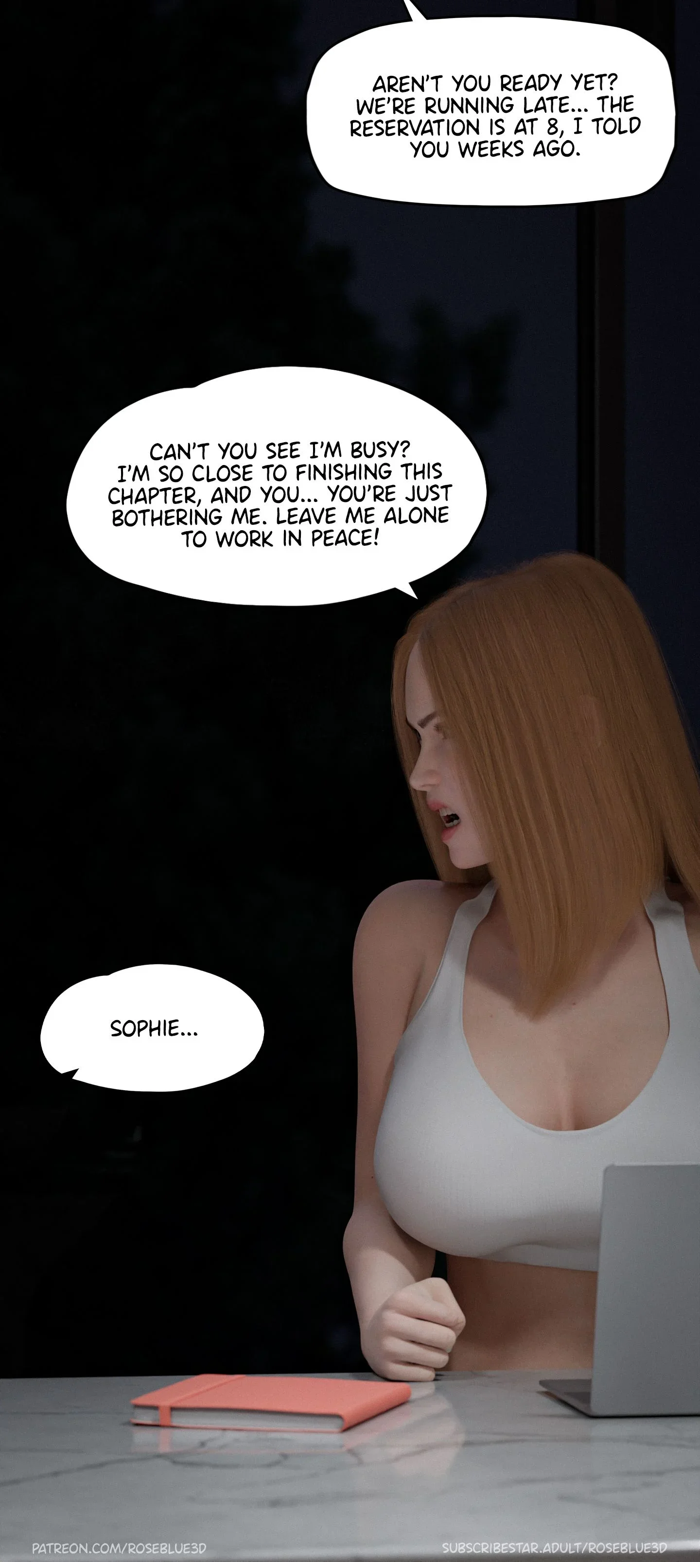 My Neighbor’s Widow  [RoseBlue3D] - 30 . My Neighbor's Widow - Ch.30 - Page 52