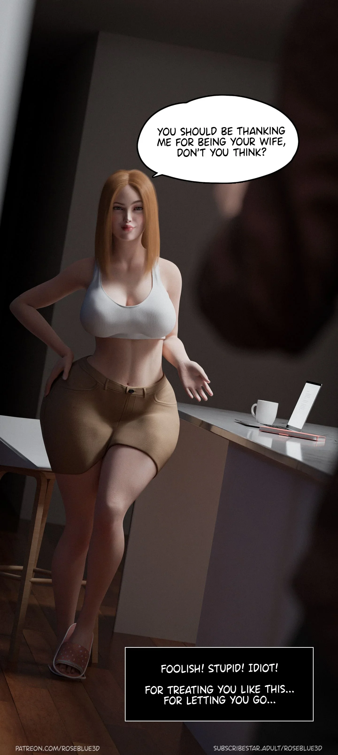 My Neighbor’s Widow  [RoseBlue3D] - 30 . My Neighbor's Widow - Ch.30 - Page 56