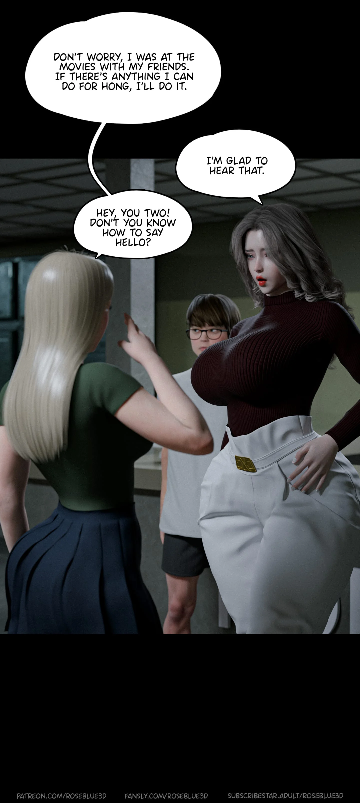 My Neighbor’s Widow  [RoseBlue3D] - 44 . My Neighbor's Widow - Ch.44 - Page 39
