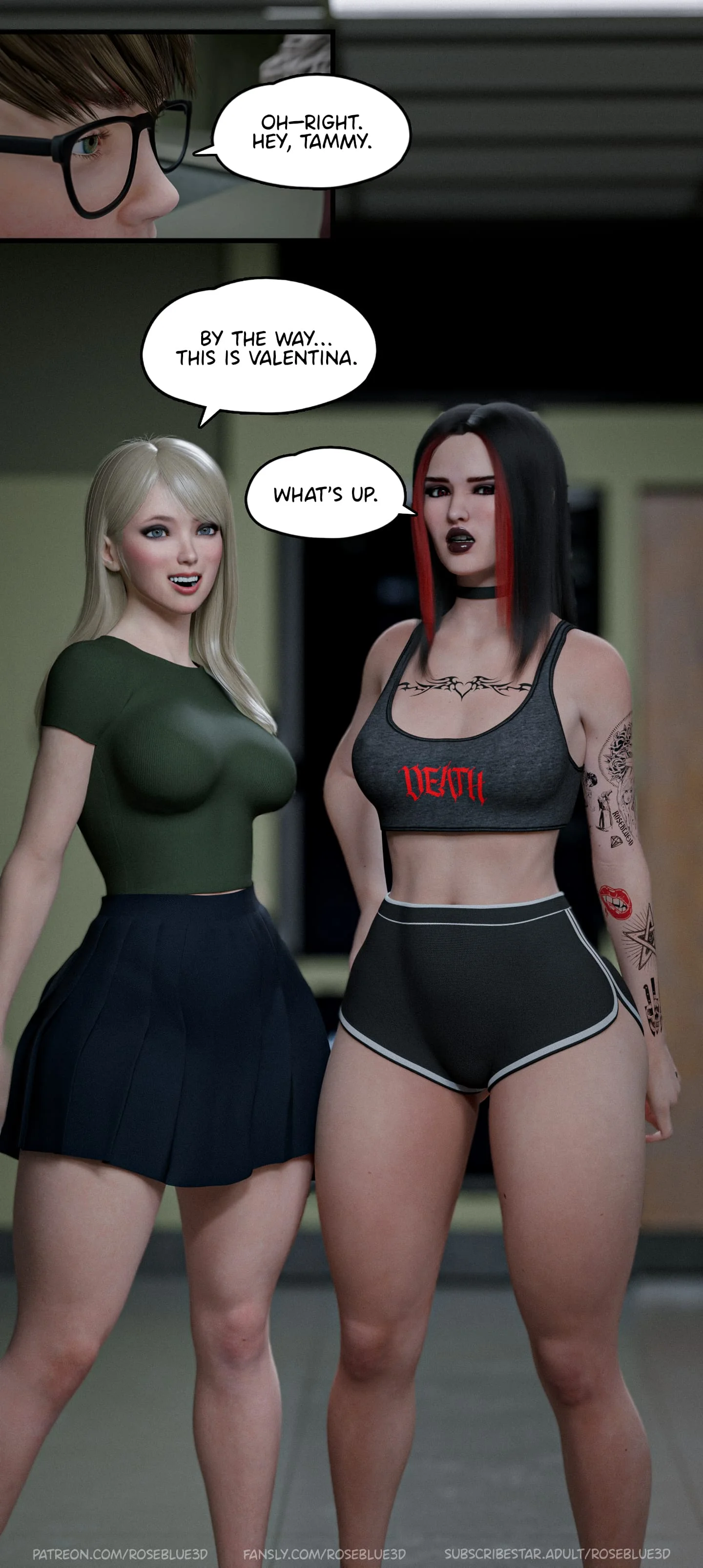 My Neighbor’s Widow  [RoseBlue3D] - 44 . My Neighbor's Widow - Ch.44 - Page 43