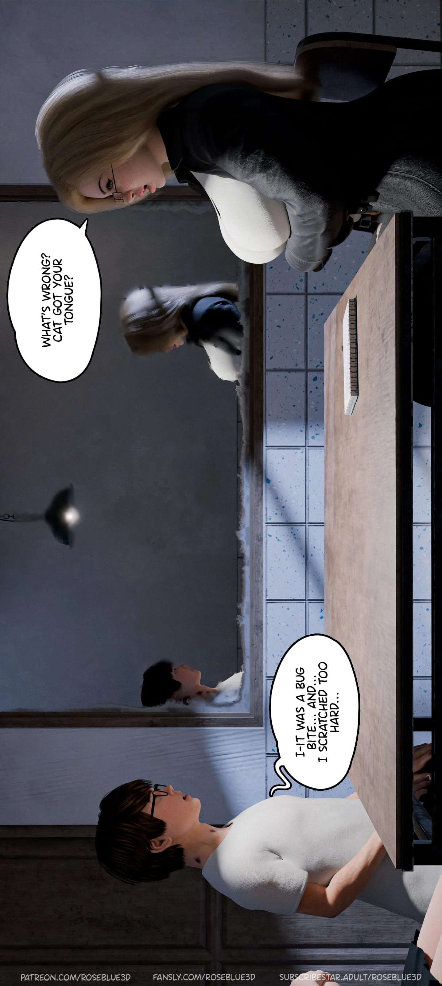 My Neighbor’s Widow  [RoseBlue3D] - 44 . My Neighbor's Widow - Ch.44 - Page 77