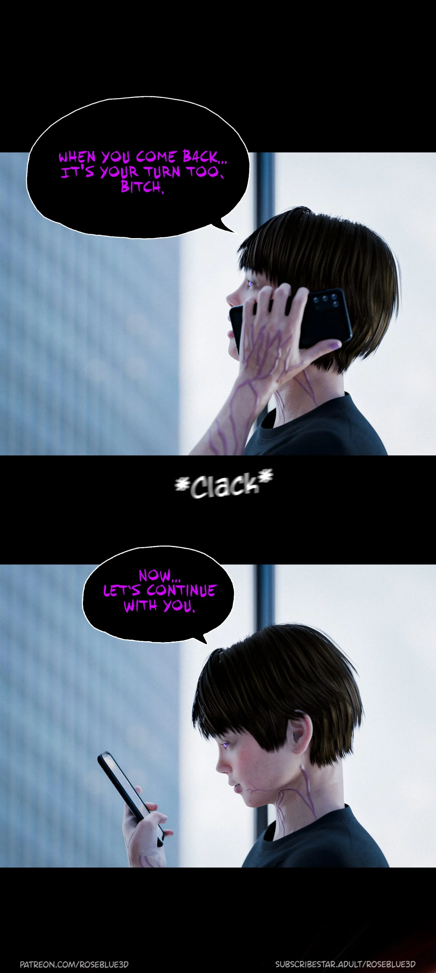 My Neighbor’s Widow  [RoseBlue3D] - 40 . My Neighbor's Widow - Ch.40 - Page 3