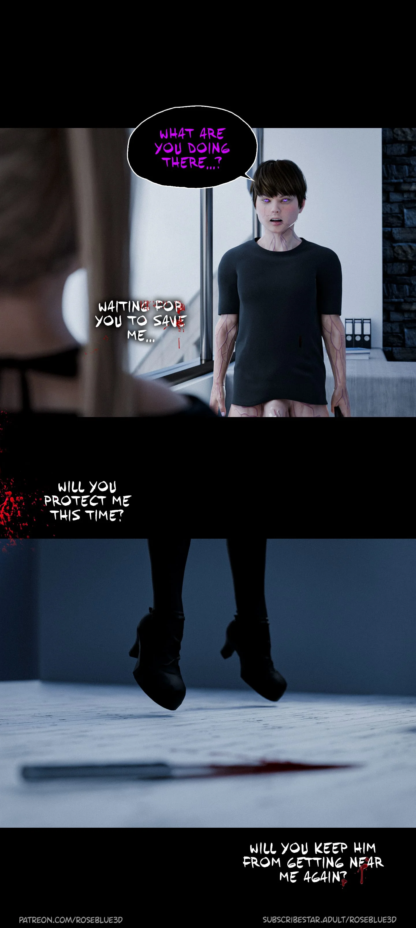 My Neighbor’s Widow  [RoseBlue3D] - 40 . My Neighbor's Widow - Ch.40 - Page 5
