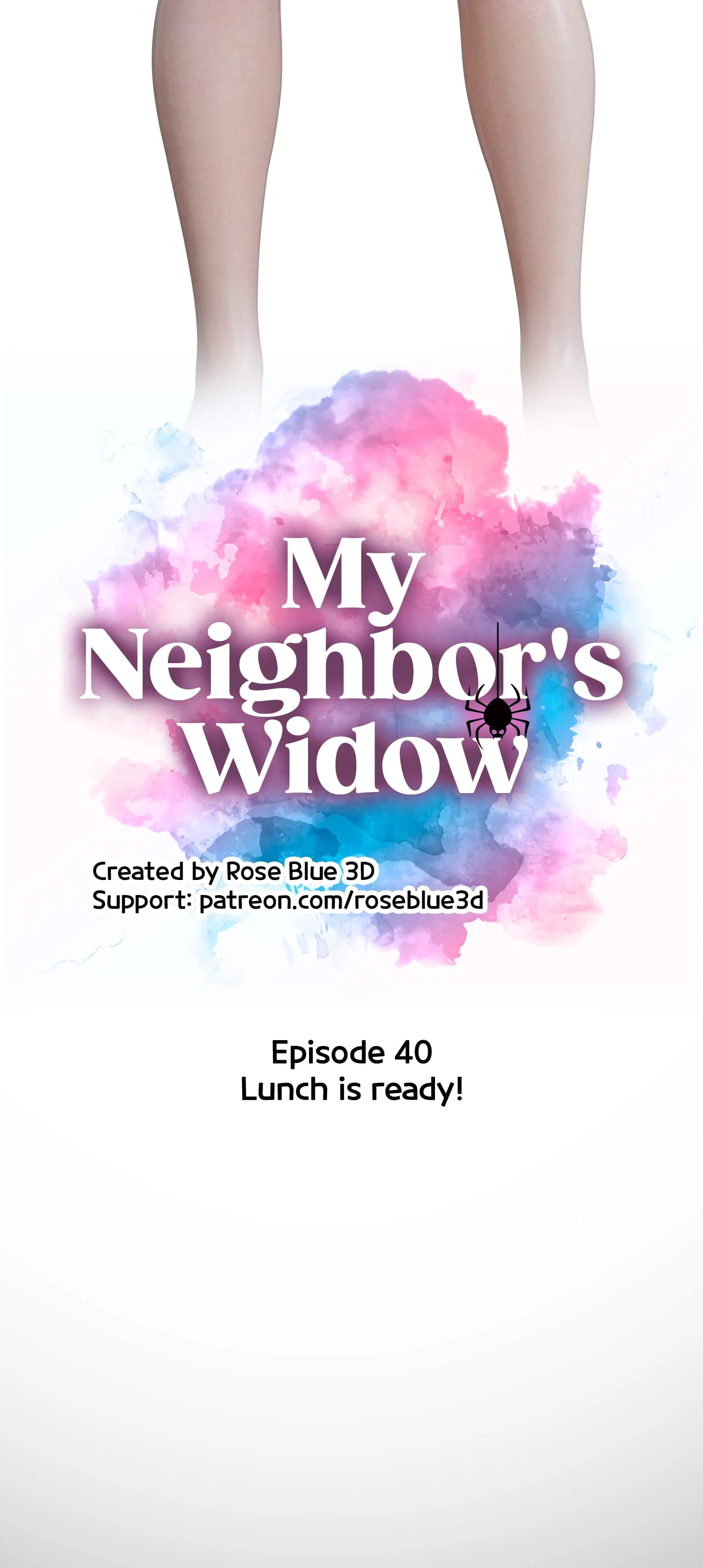 My Neighbor’s Widow  [RoseBlue3D] - 40 . My Neighbor's Widow - Ch.40 - Page 23