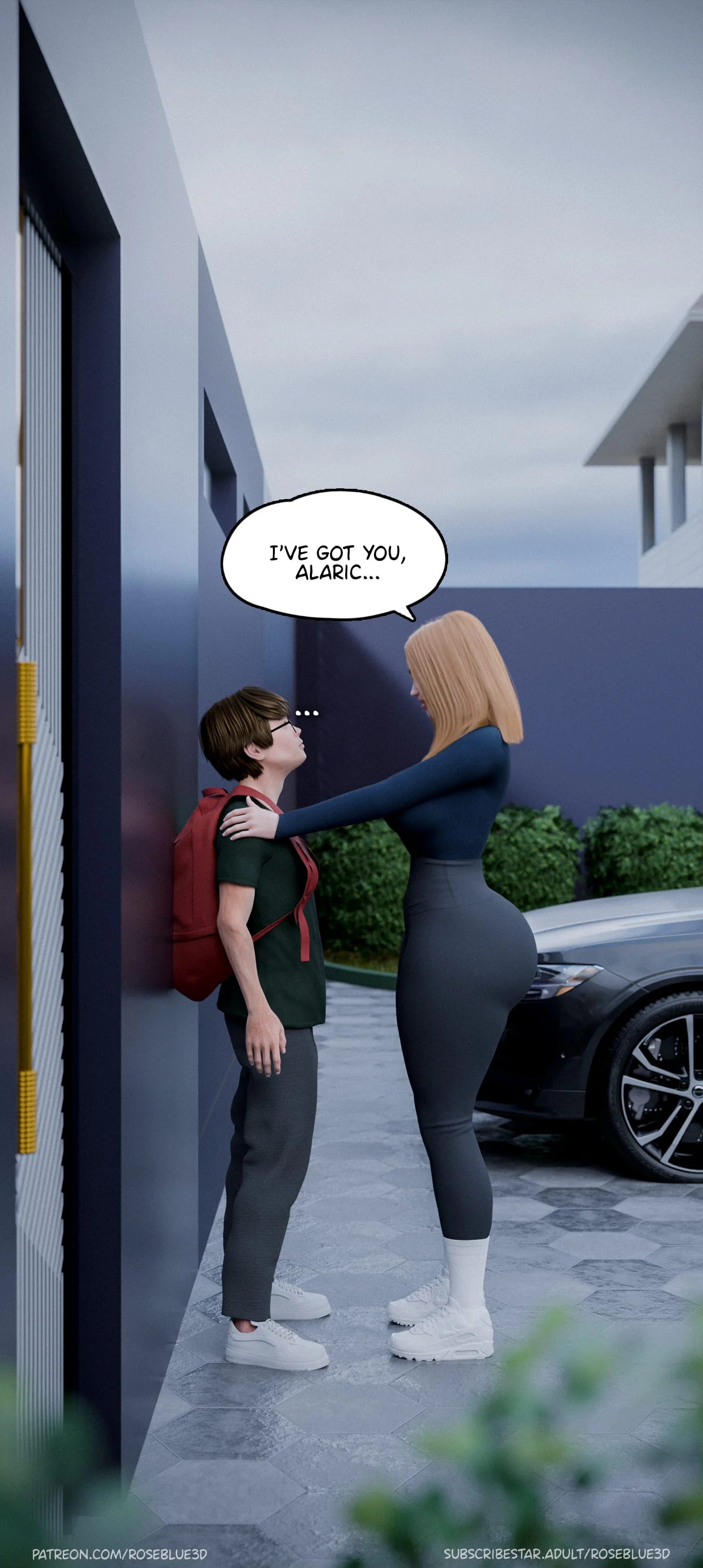 My Neighbor’s Widow  [RoseBlue3D] - 40 . My Neighbor's Widow - Ch.40 - Page 36