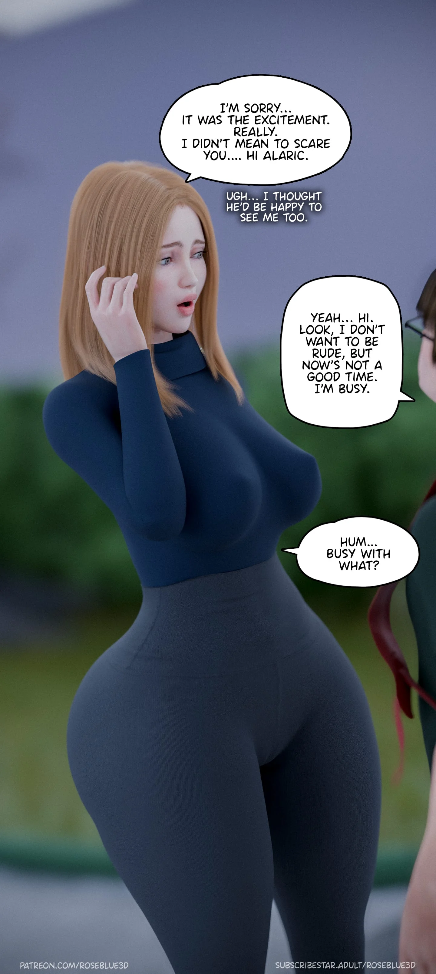 My Neighbor’s Widow  [RoseBlue3D] - 40 . My Neighbor's Widow - Ch.40 - Page 39