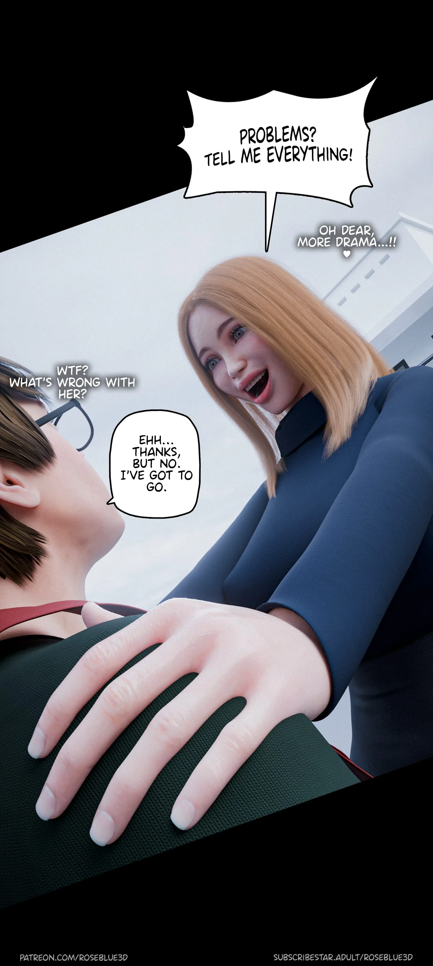 My Neighbor’s Widow  [RoseBlue3D] - 40 . My Neighbor's Widow - Ch.40 - Page 41