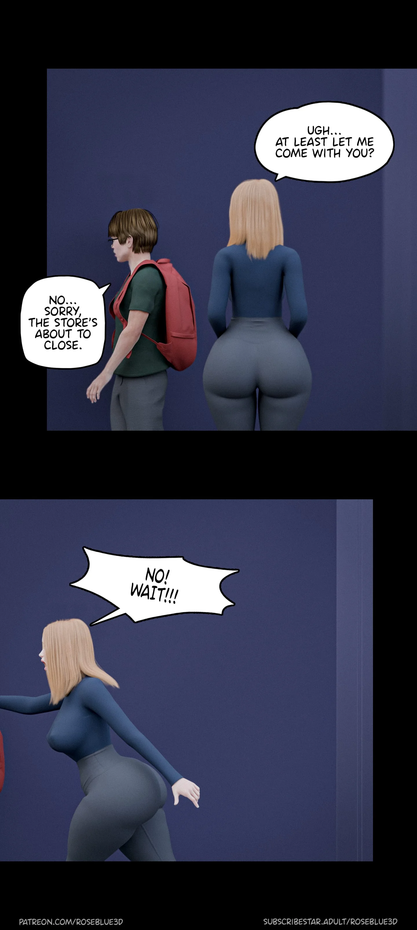 My Neighbor’s Widow  [RoseBlue3D] - 40 . My Neighbor's Widow - Ch.40 - Page 42