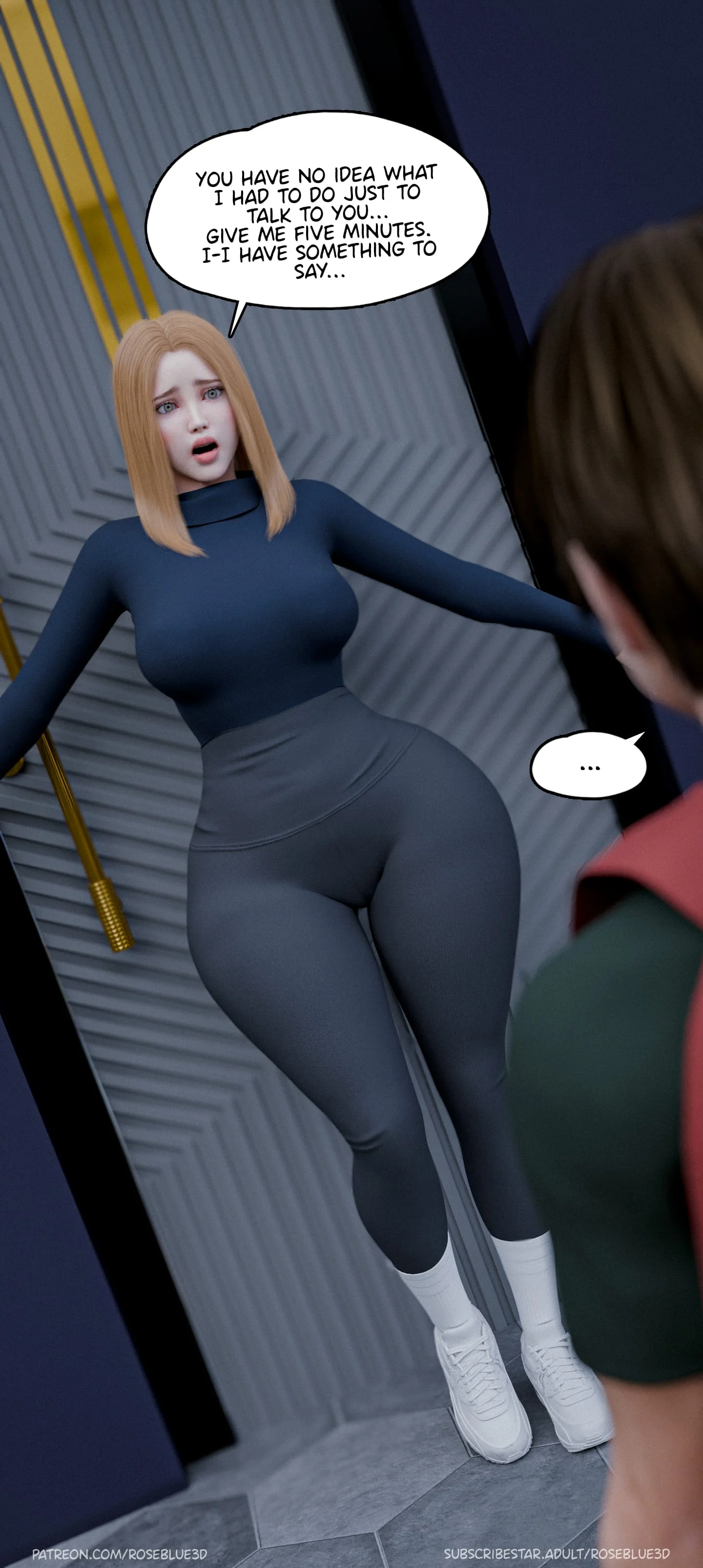 My Neighbor’s Widow  [RoseBlue3D] - 40 . My Neighbor's Widow - Ch.40 - Page 44
