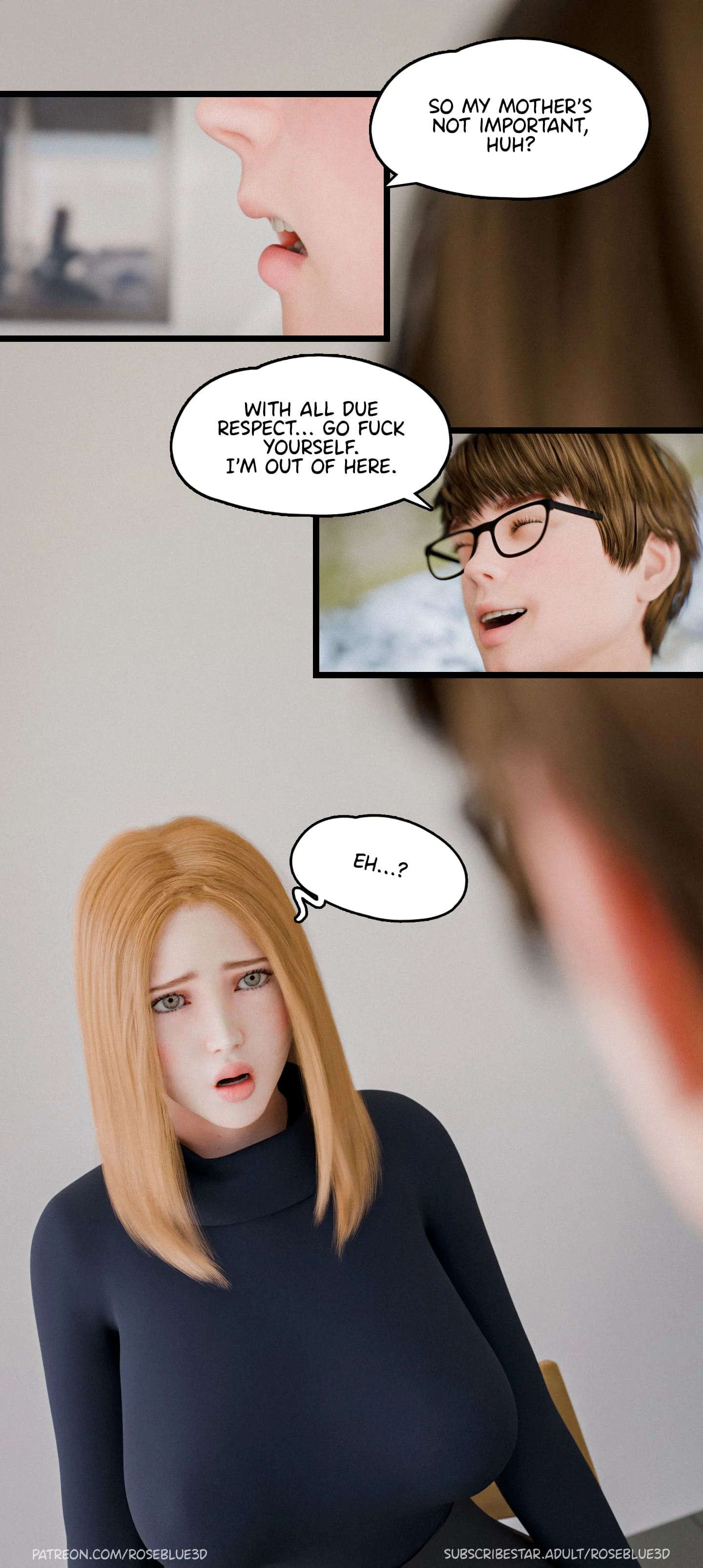 My Neighbor’s Widow  [RoseBlue3D] - 40 . My Neighbor's Widow - Ch.40 - Page 64