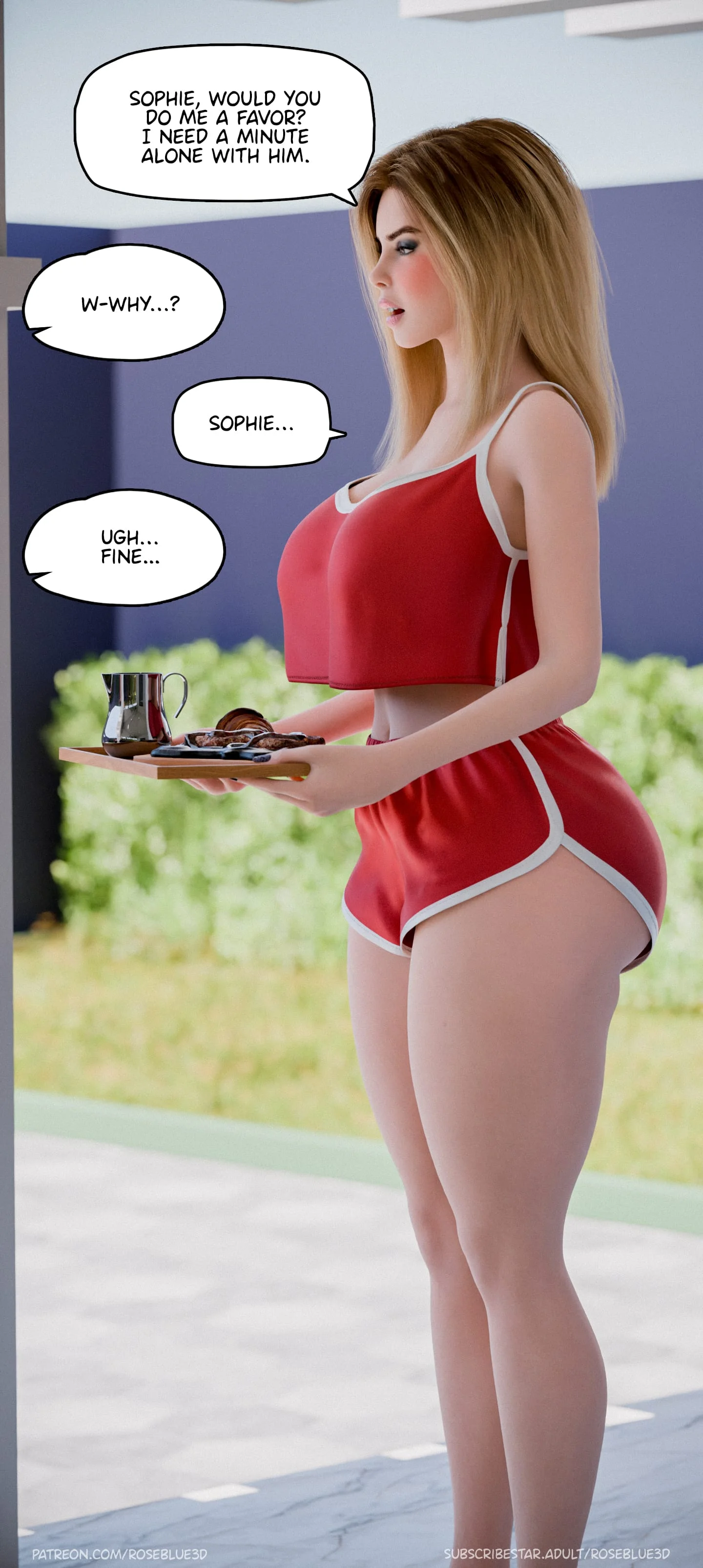 My Neighbor’s Widow  [RoseBlue3D] - 40 . My Neighbor's Widow - Ch.40 - Page 71