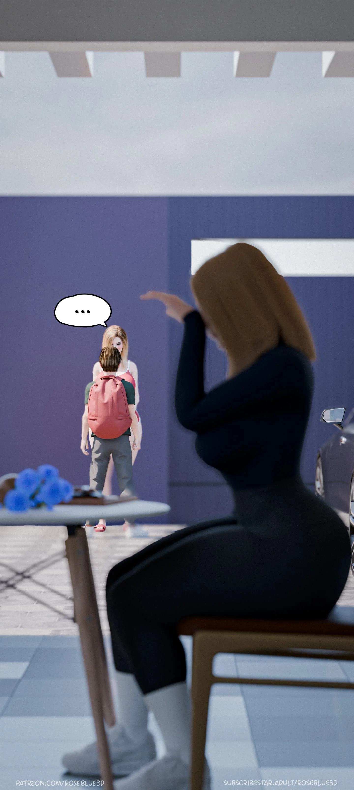 My Neighbor’s Widow  [RoseBlue3D] - 40 . My Neighbor's Widow - Ch.40 - Page 73