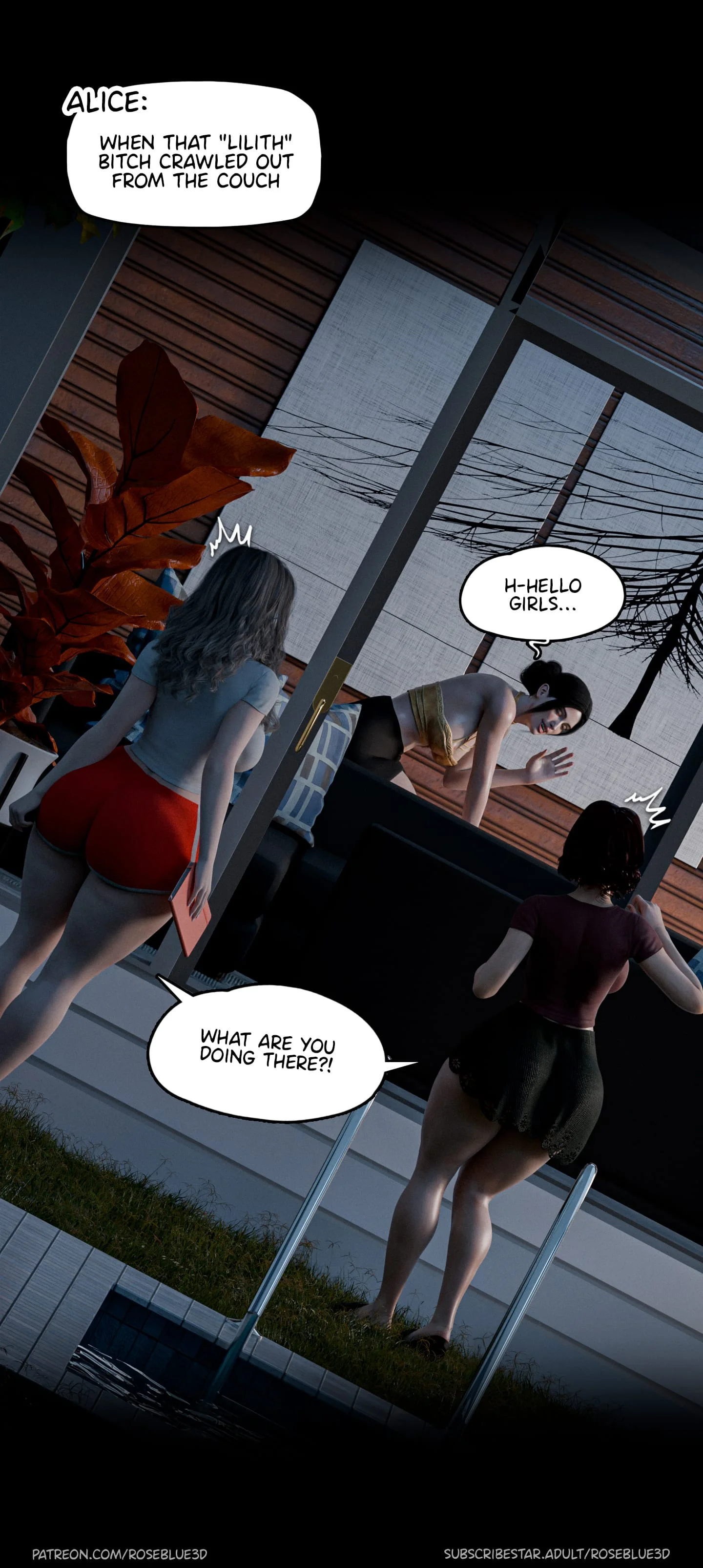 My Neighbor’s Widow  [RoseBlue3D] - 40 . My Neighbor's Widow - Ch.40 - Page 76
