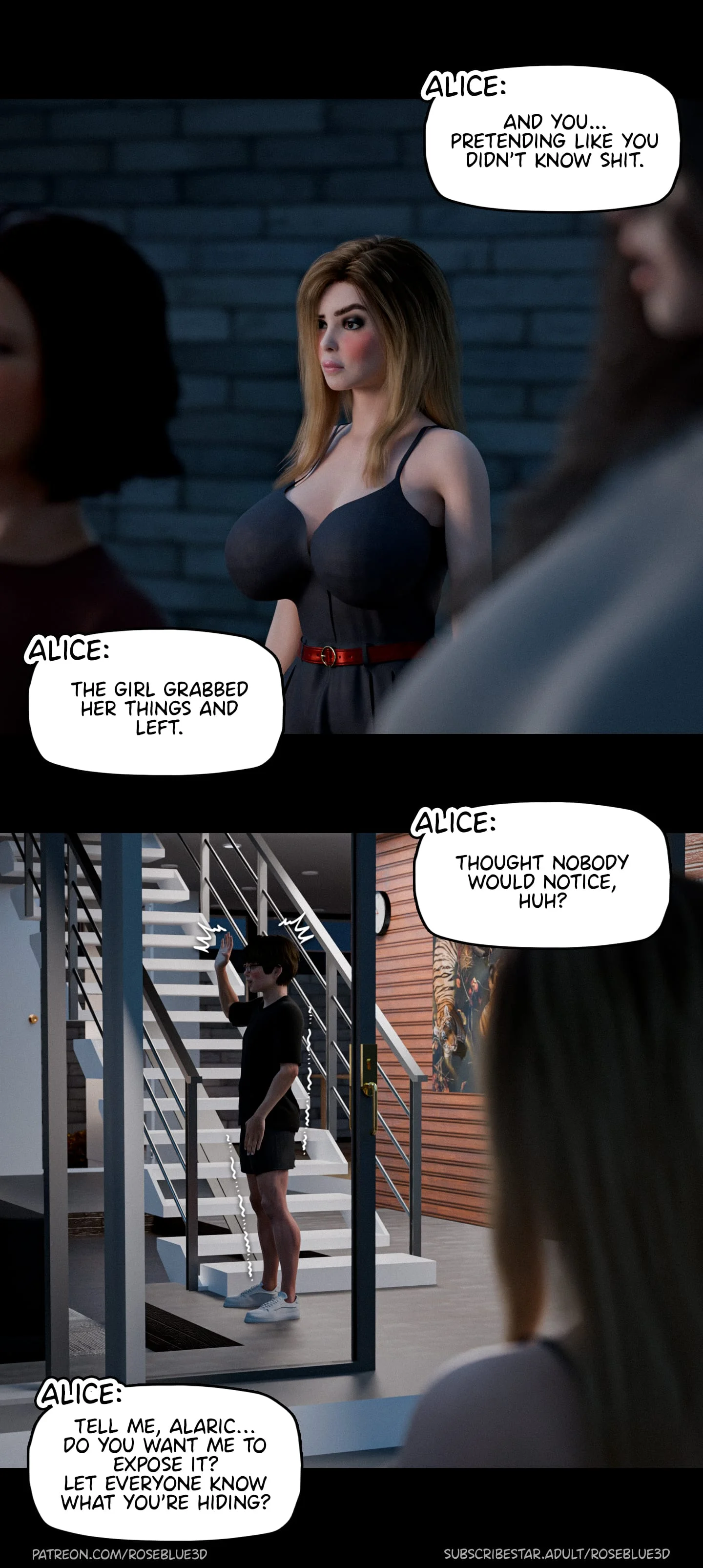 My Neighbor’s Widow  [RoseBlue3D] - 40 . My Neighbor's Widow - Ch.40 - Page 77