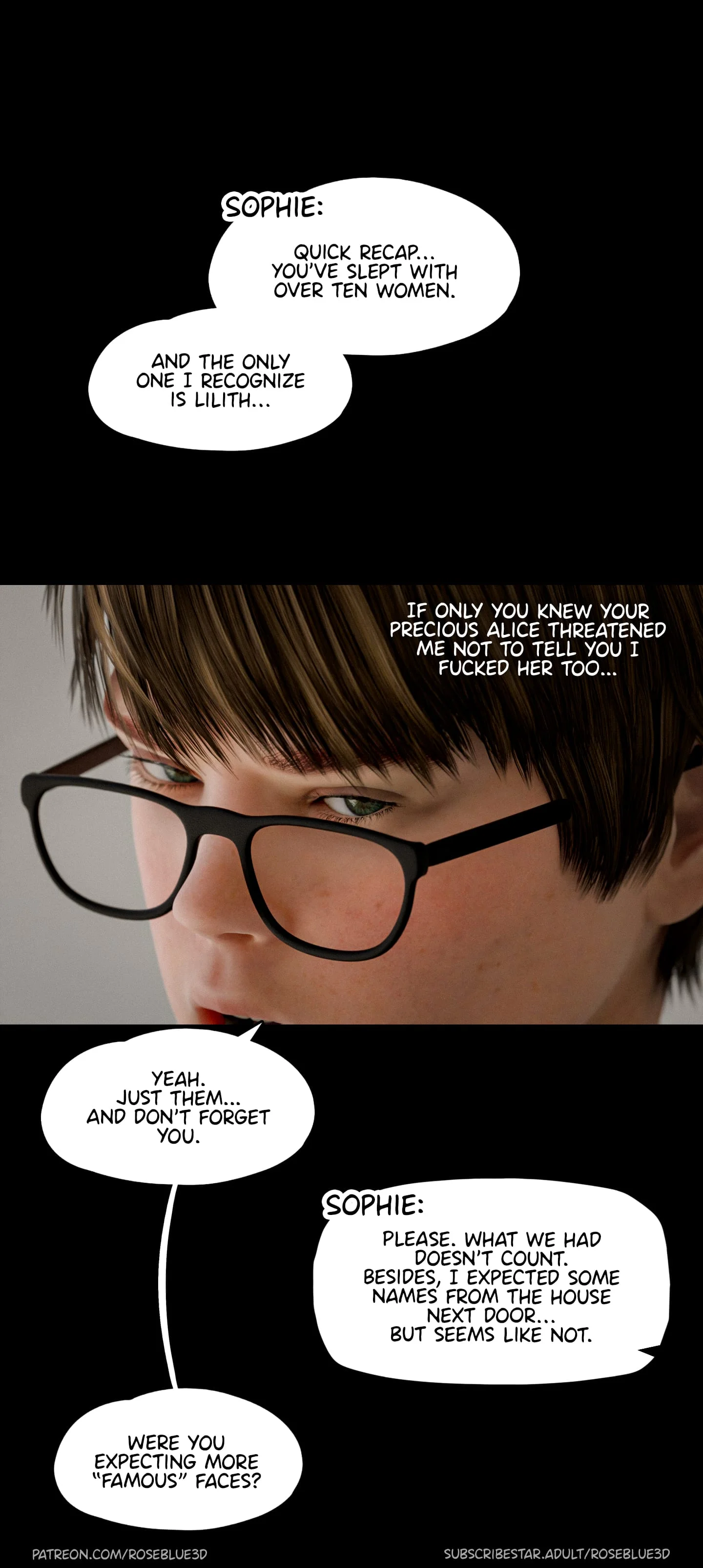 My Neighbor’s Widow  [RoseBlue3D] - 40 . My Neighbor's Widow - Ch.40 - Page 86