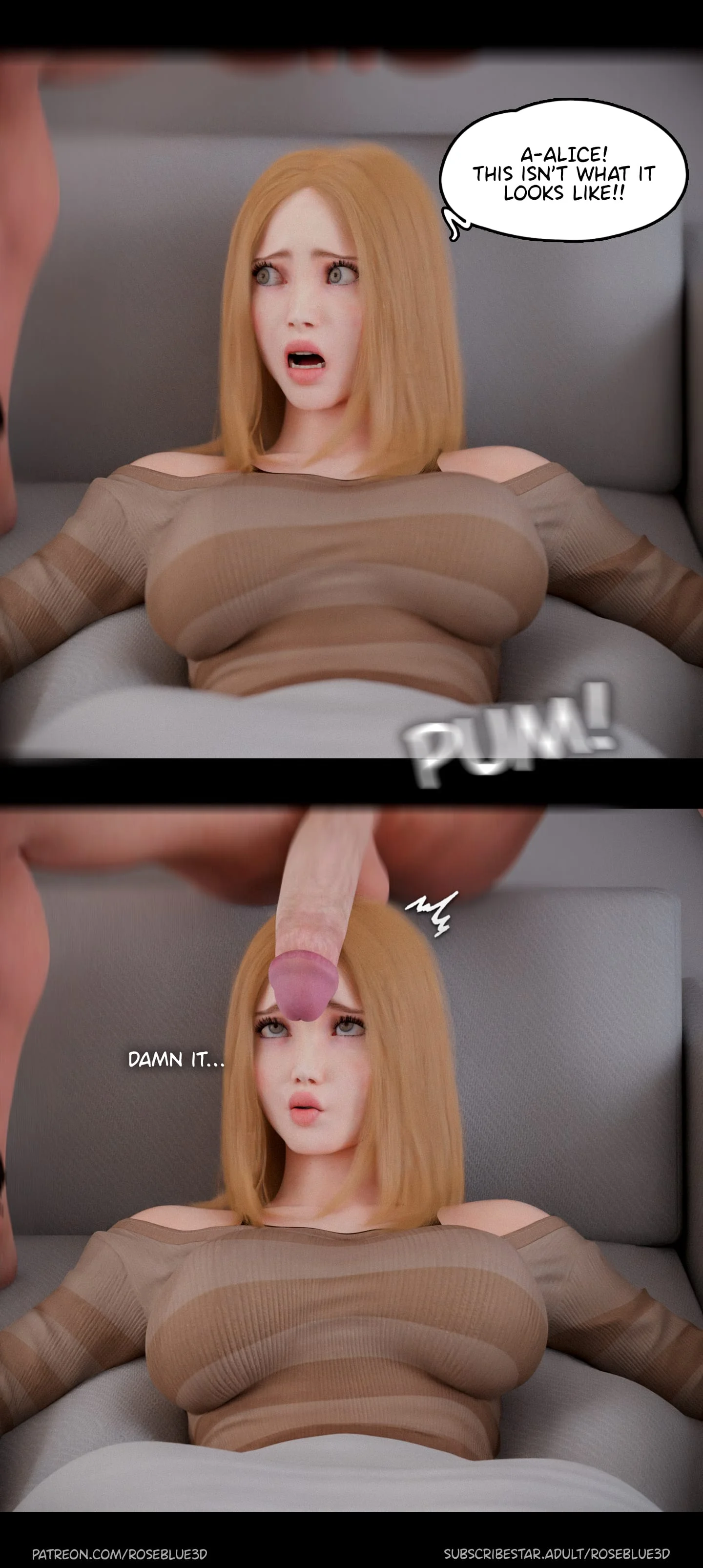 My Neighbor’s Widow  [RoseBlue3D] - 40 . My Neighbor's Widow - Ch.40 - Page 99