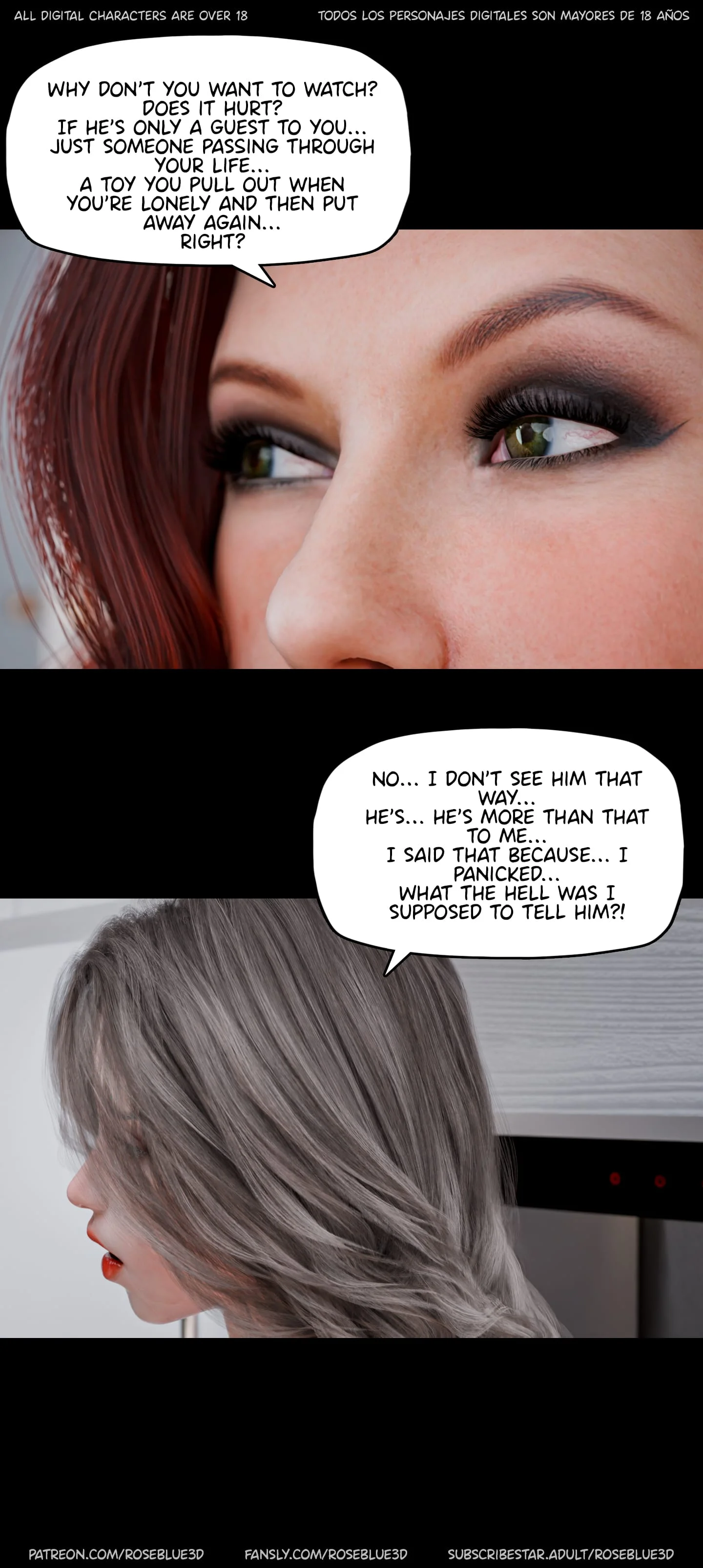 My Neighbor’s Widow  [RoseBlue3D] - 51 . My Neighbor's Widow - Ch.51 - Page 45