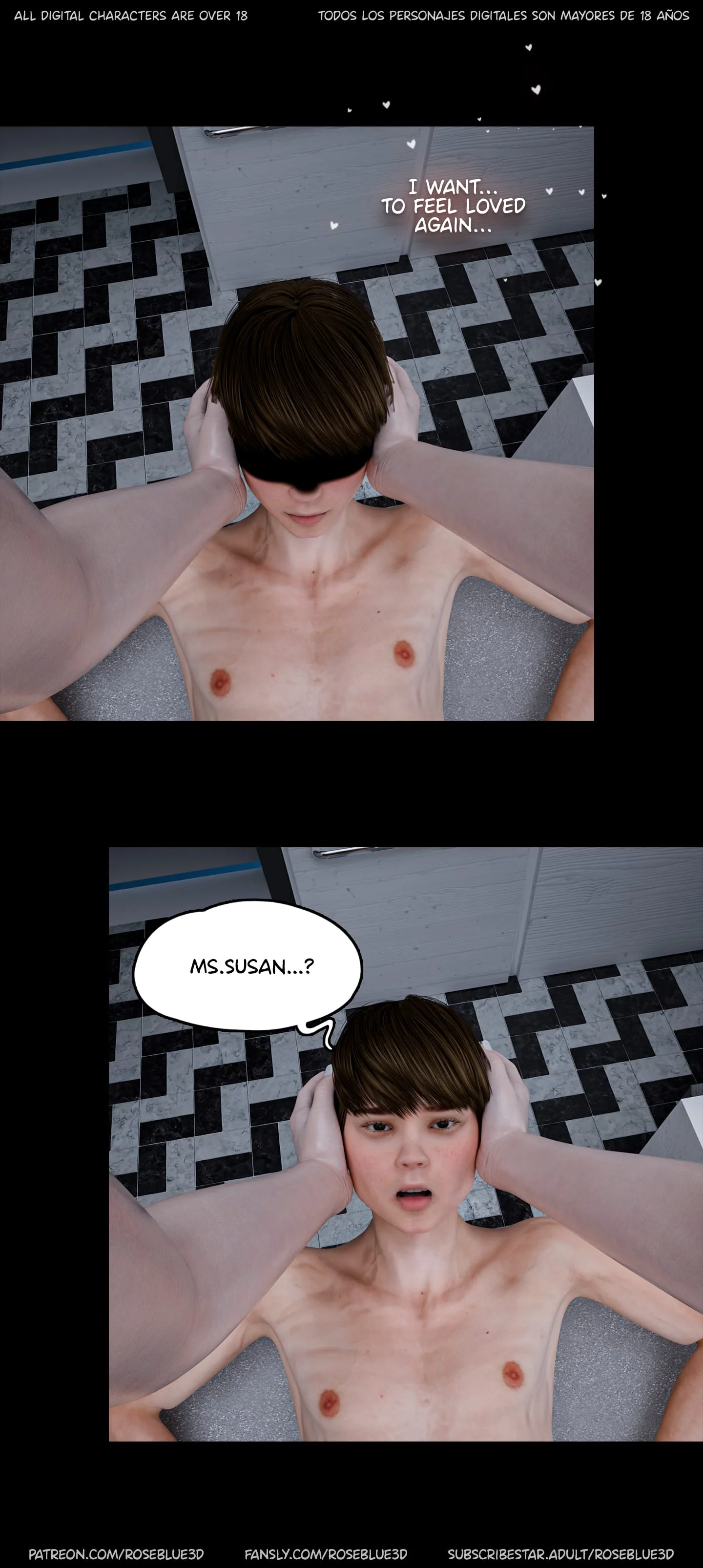 My Neighbor’s Widow  [RoseBlue3D] - 51 . My Neighbor's Widow - Ch.51 - Page 129