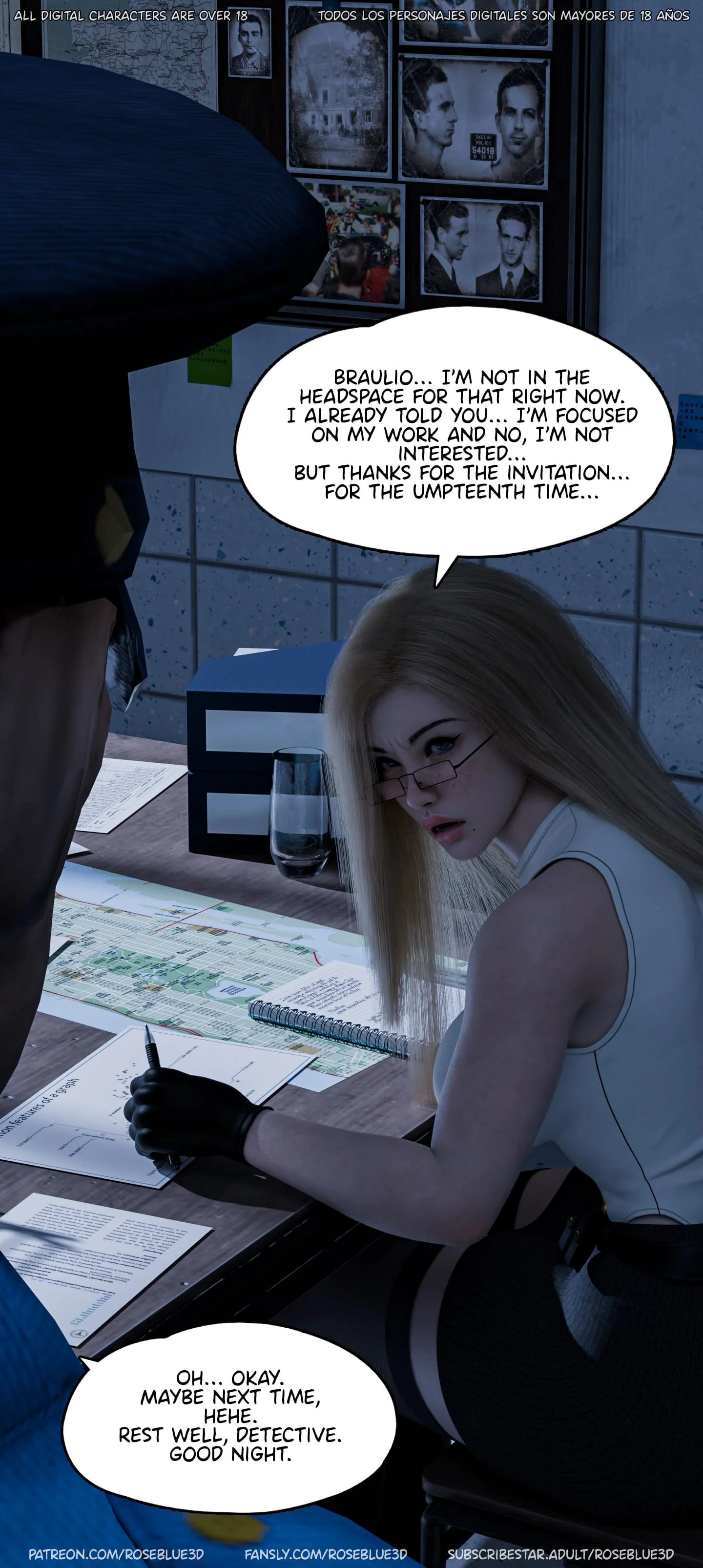 My Neighbor’s Widow  [RoseBlue3D] - 52 . My Neighbor's Widow - Ch.52 - Page 8