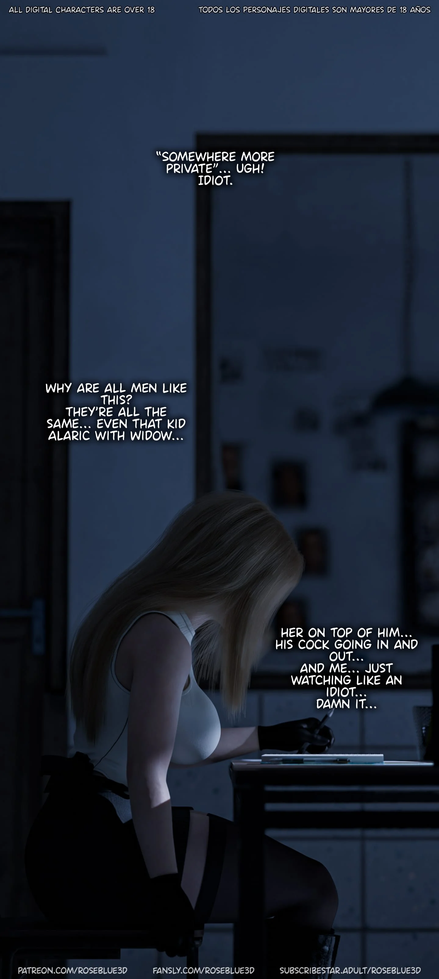 My Neighbor’s Widow  [RoseBlue3D] - 52 . My Neighbor's Widow - Ch.52 - Page 9