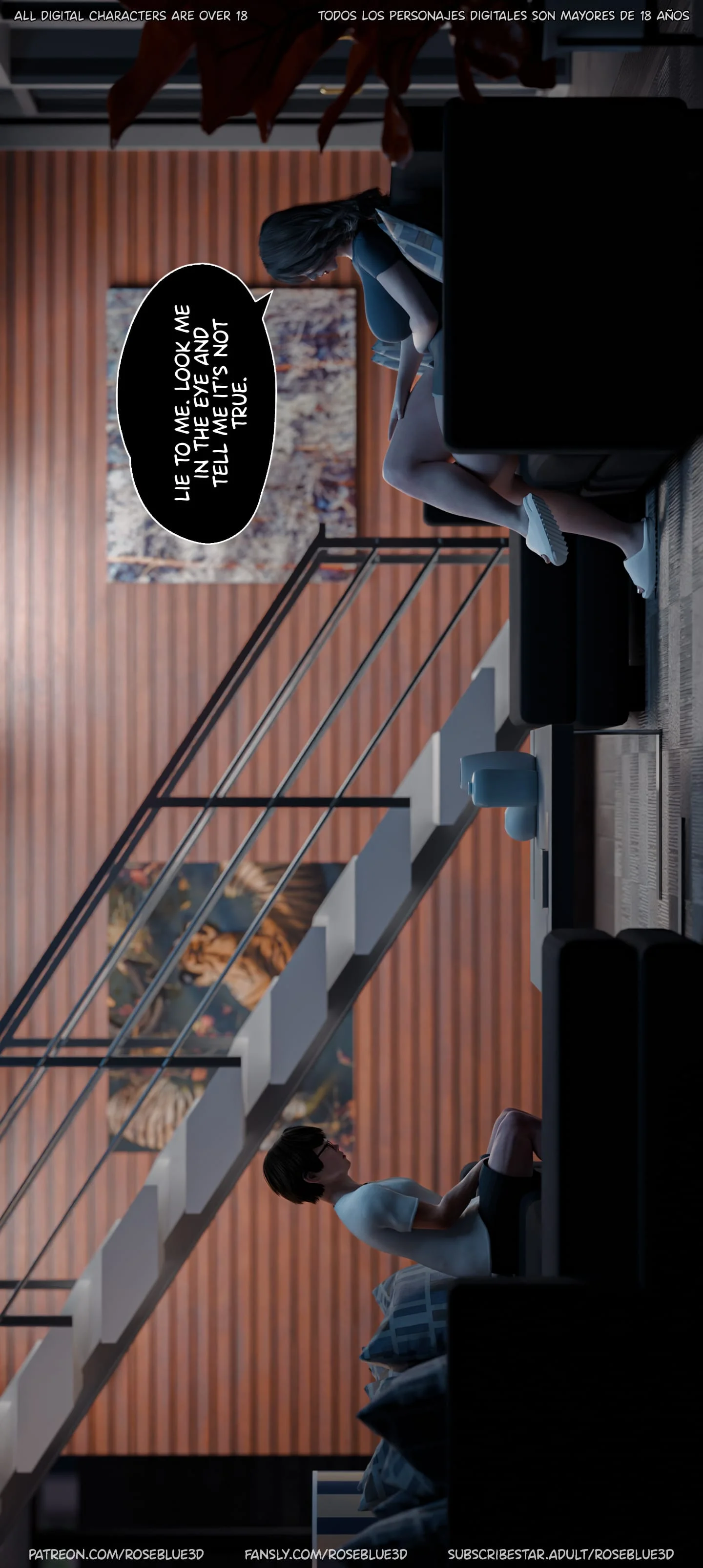 My Neighbor’s Widow  [RoseBlue3D] - 49 . My Neighbor's Widow - Ch.49 - Page 15