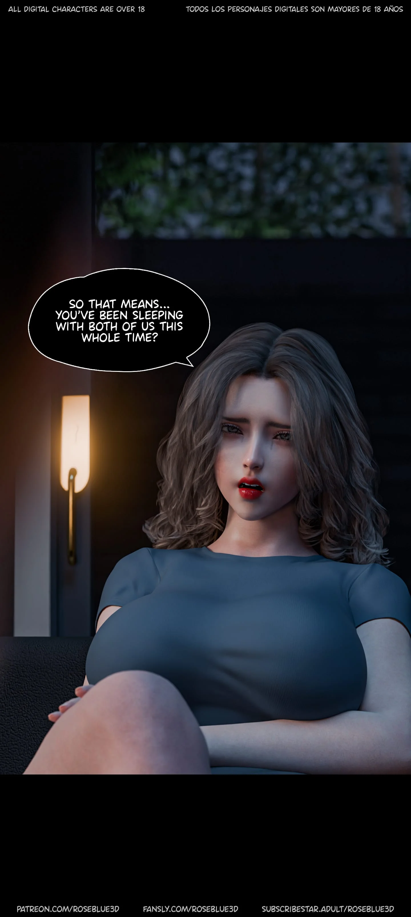 My Neighbor’s Widow  [RoseBlue3D] - 49 . My Neighbor's Widow - Ch.49 - Page 17