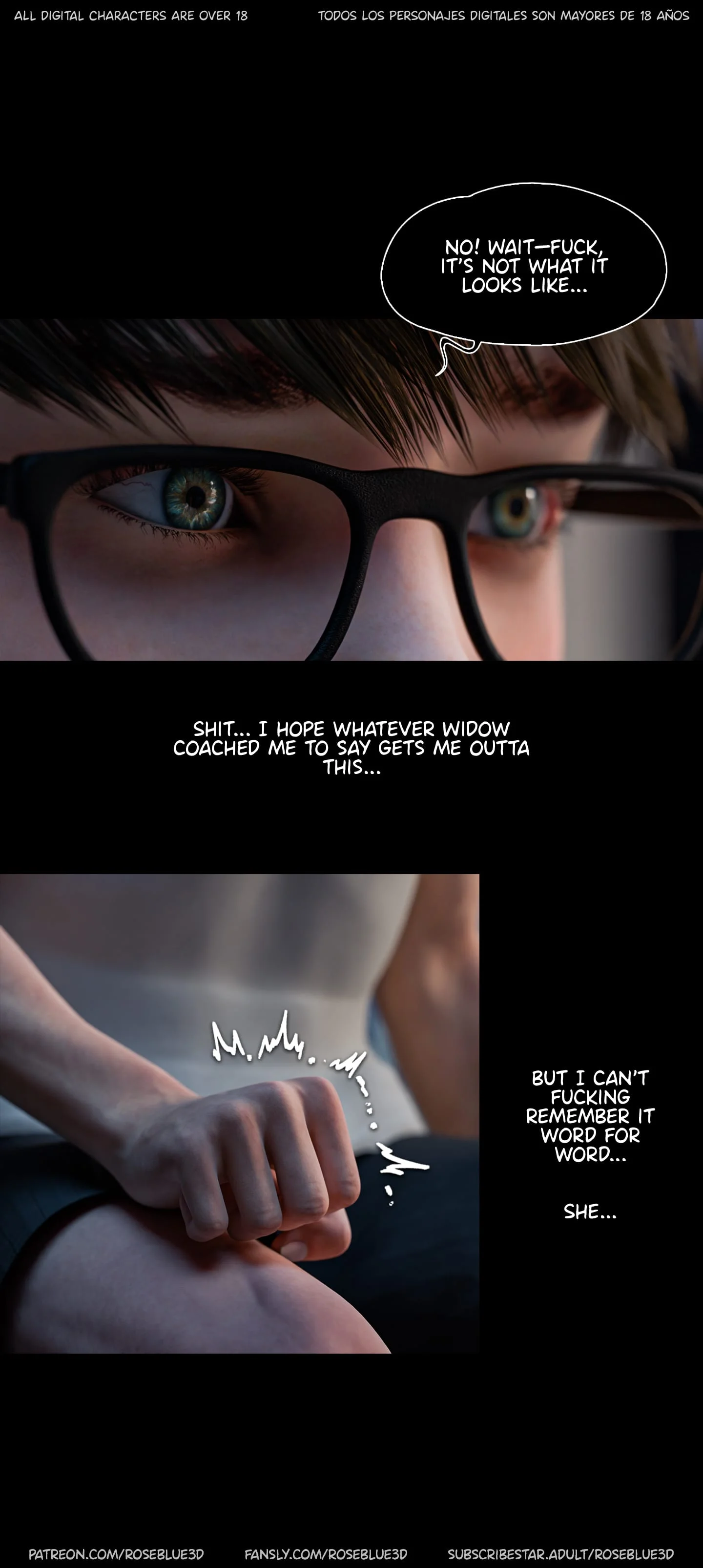 My Neighbor’s Widow  [RoseBlue3D] - 49 . My Neighbor's Widow - Ch.49 - Page 18