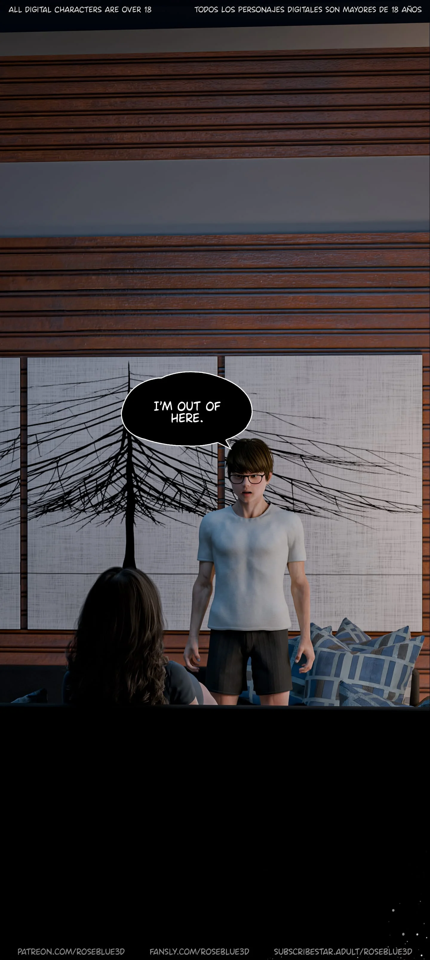 My Neighbor’s Widow  [RoseBlue3D] - 49 . My Neighbor's Widow - Ch.49 - Page 85