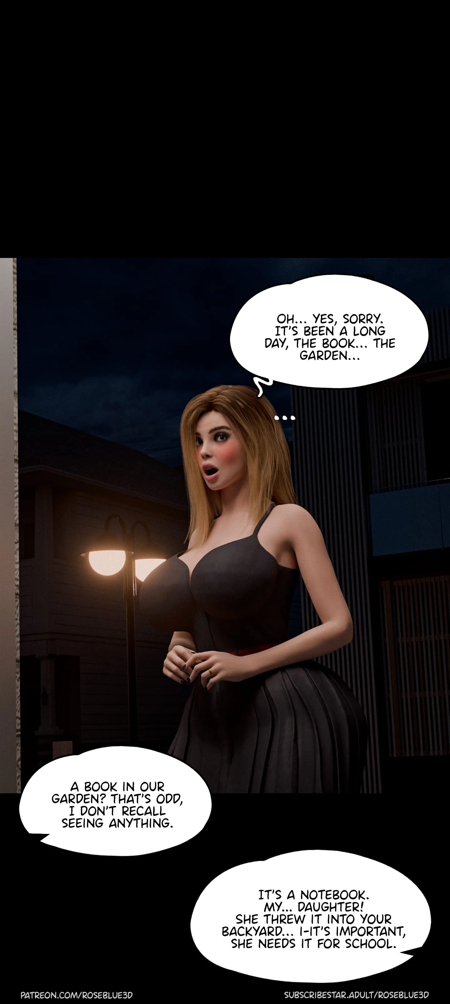 My Neighbor’s Widow  [RoseBlue3D] - 37 . My Neighbor's Widow - Ch.37 - Page 6