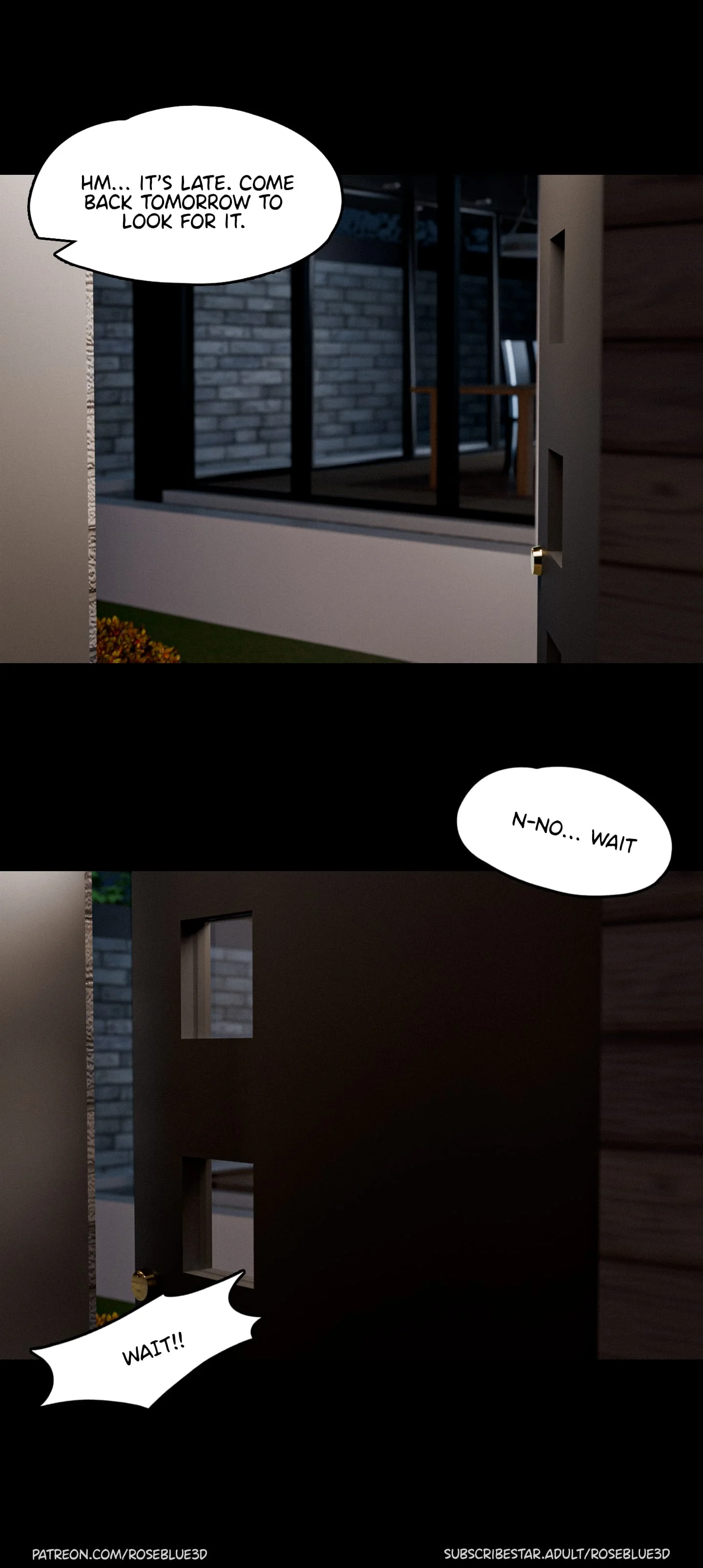 My Neighbor’s Widow  [RoseBlue3D] - 37 . My Neighbor's Widow - Ch.37 - Page 7