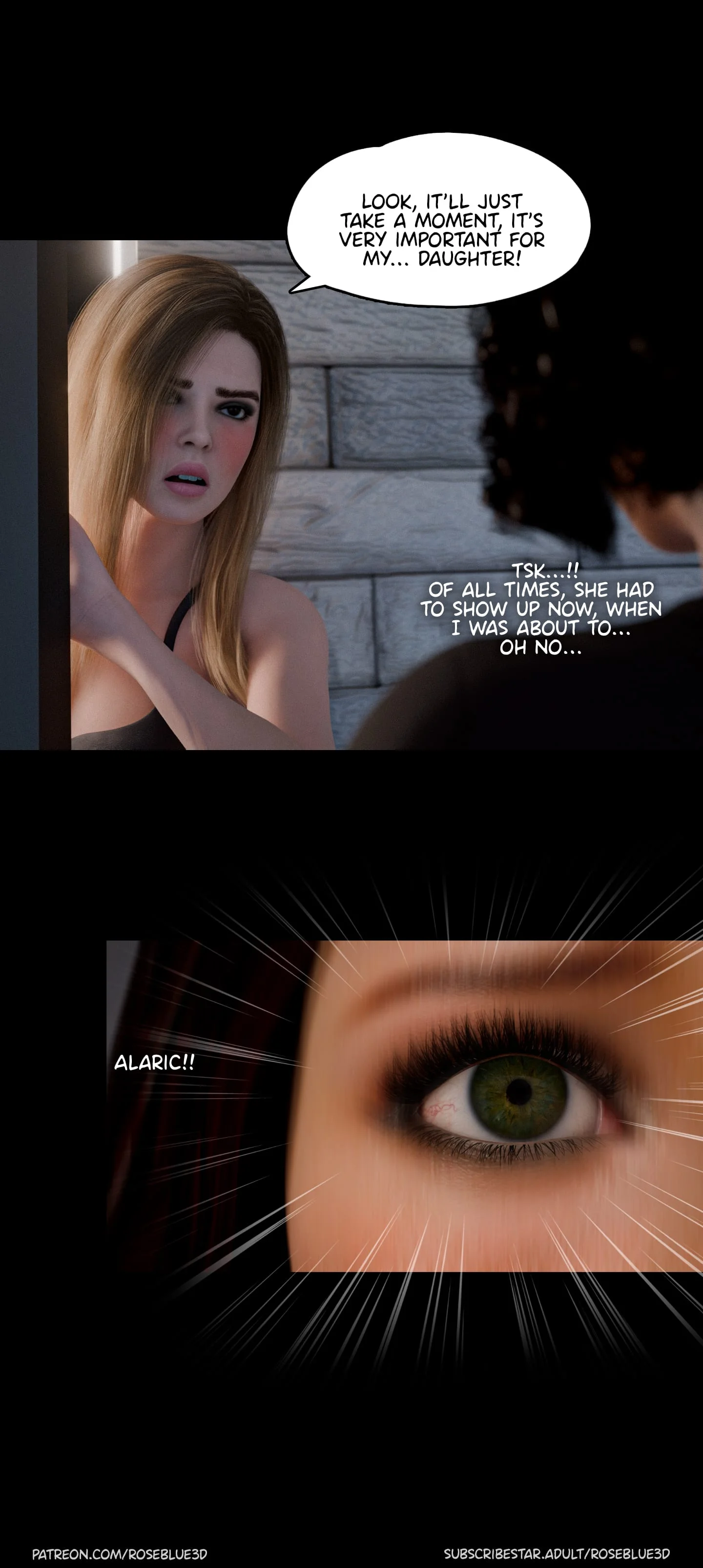 My Neighbor’s Widow  [RoseBlue3D] - 37 . My Neighbor's Widow - Ch.37 - Page 9