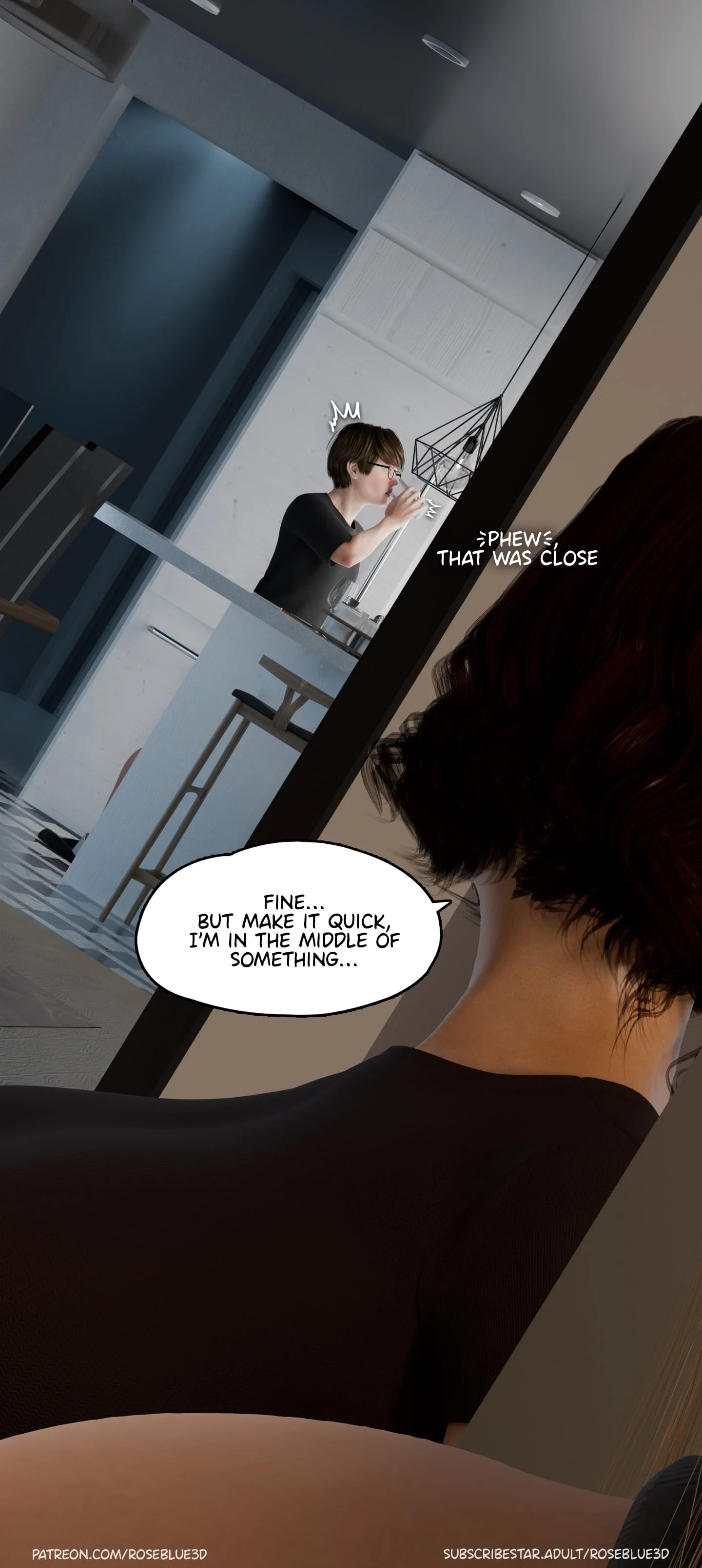 My Neighbor’s Widow  [RoseBlue3D] - 37 . My Neighbor's Widow - Ch.37 - Page 10