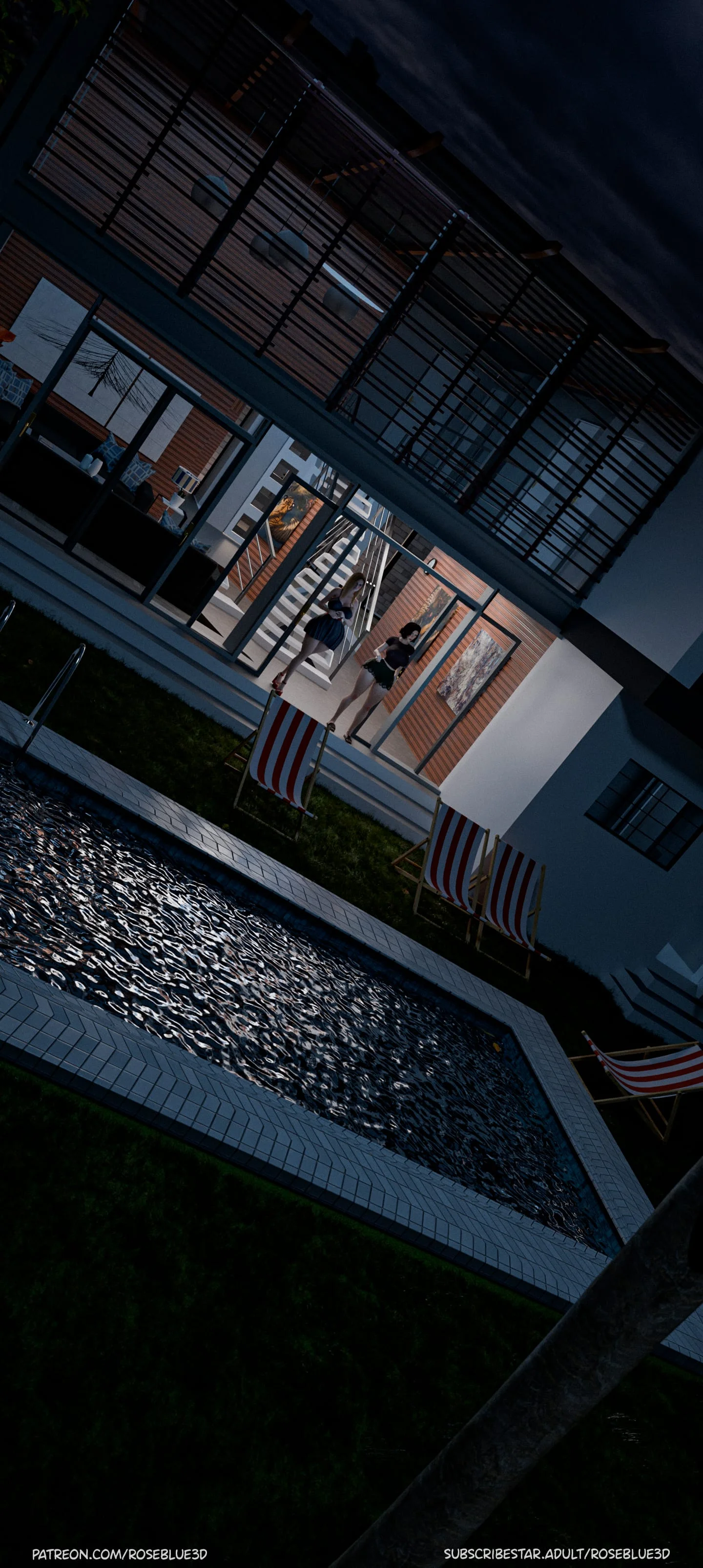 My Neighbor’s Widow  [RoseBlue3D] - 37 . My Neighbor's Widow - Ch.37 - Page 27