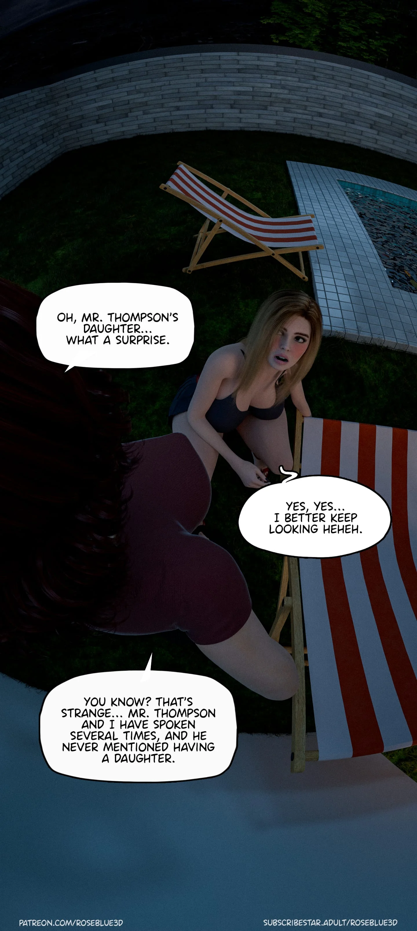 My Neighbor’s Widow  [RoseBlue3D] - 37 . My Neighbor's Widow - Ch.37 - Page 44