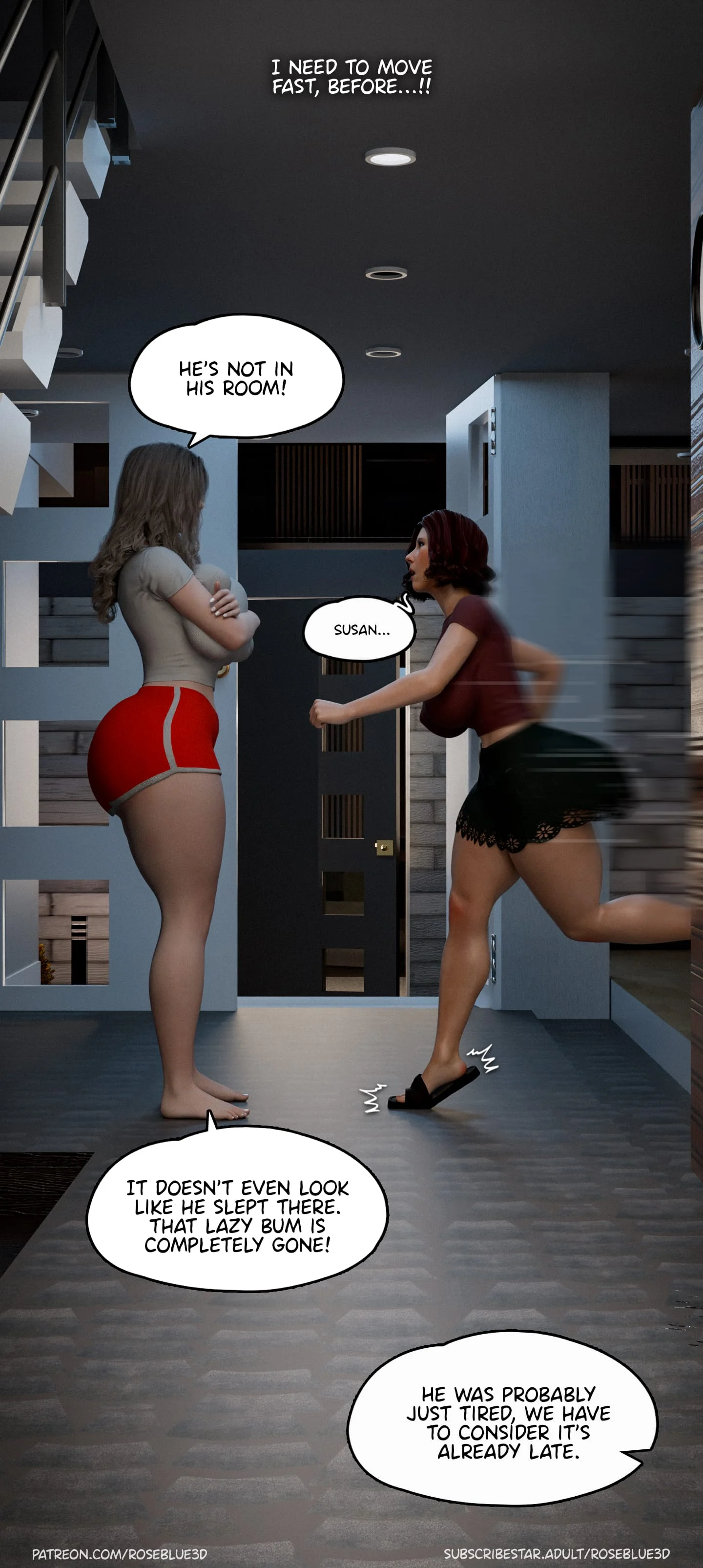 My Neighbor’s Widow  [RoseBlue3D] - 37 . My Neighbor's Widow - Ch.37 - Page 84