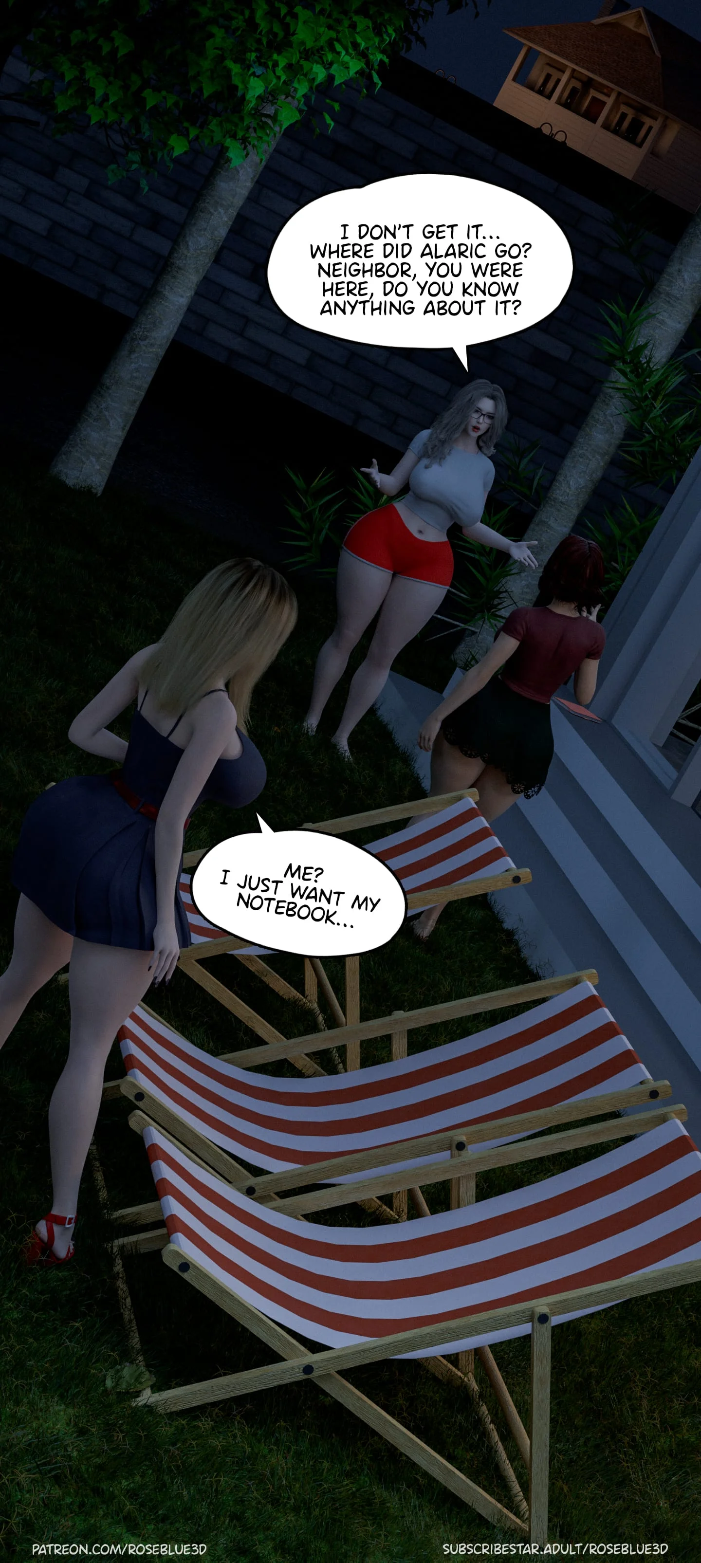 My Neighbor’s Widow  [RoseBlue3D] - 37 . My Neighbor's Widow - Ch.37 - Page 86