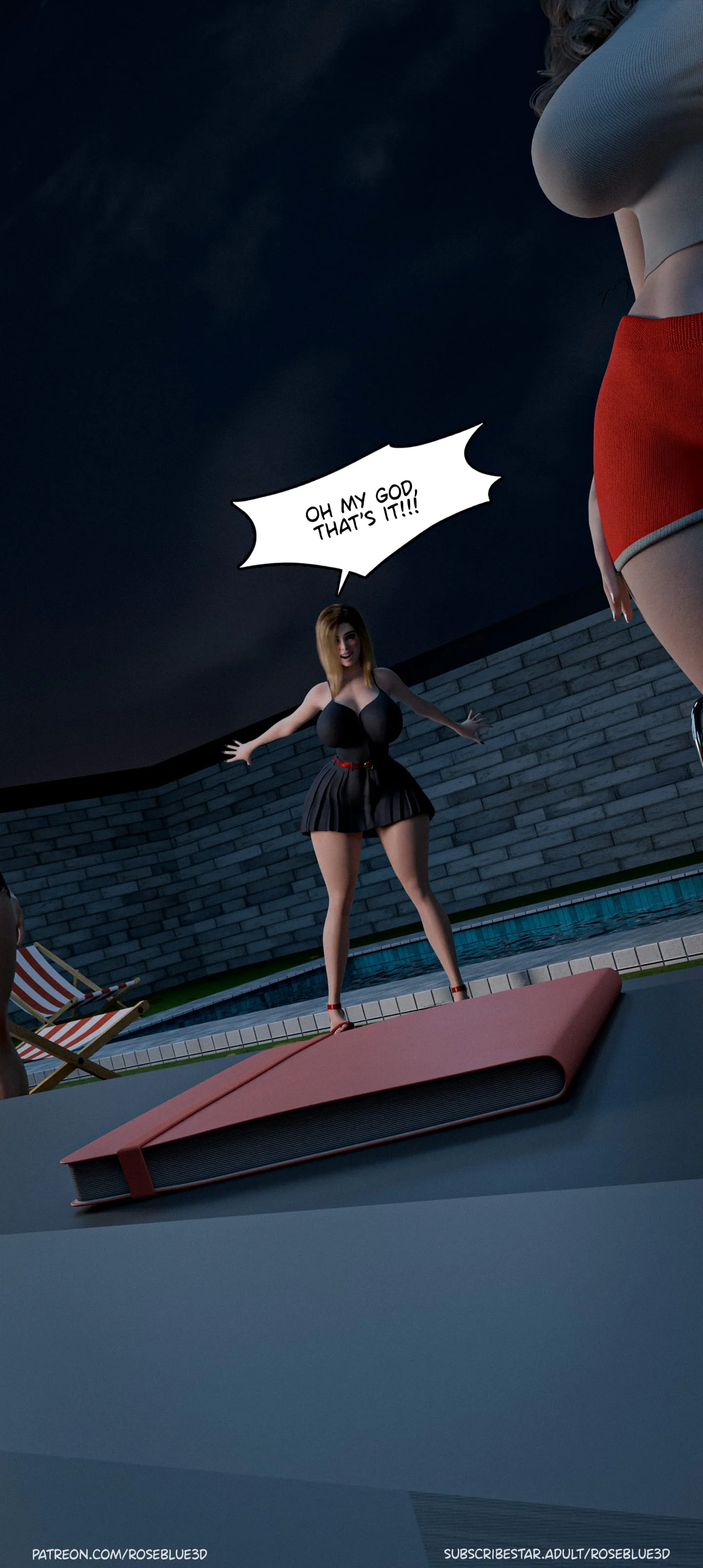 My Neighbor’s Widow  [RoseBlue3D] - 37 . My Neighbor's Widow - Ch.37 - Page 88