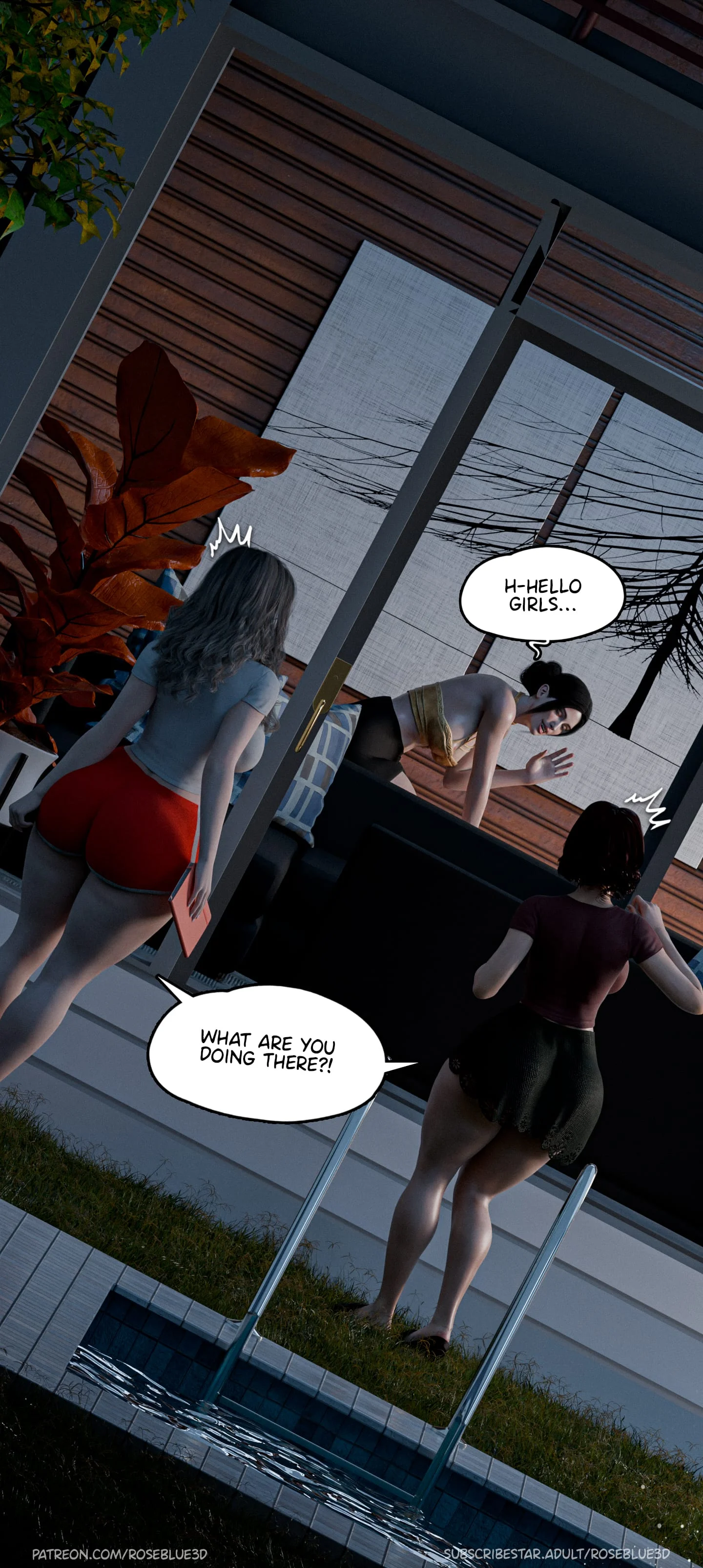 My Neighbor’s Widow  [RoseBlue3D] - 37 . My Neighbor's Widow - Ch.37 - Page 91
