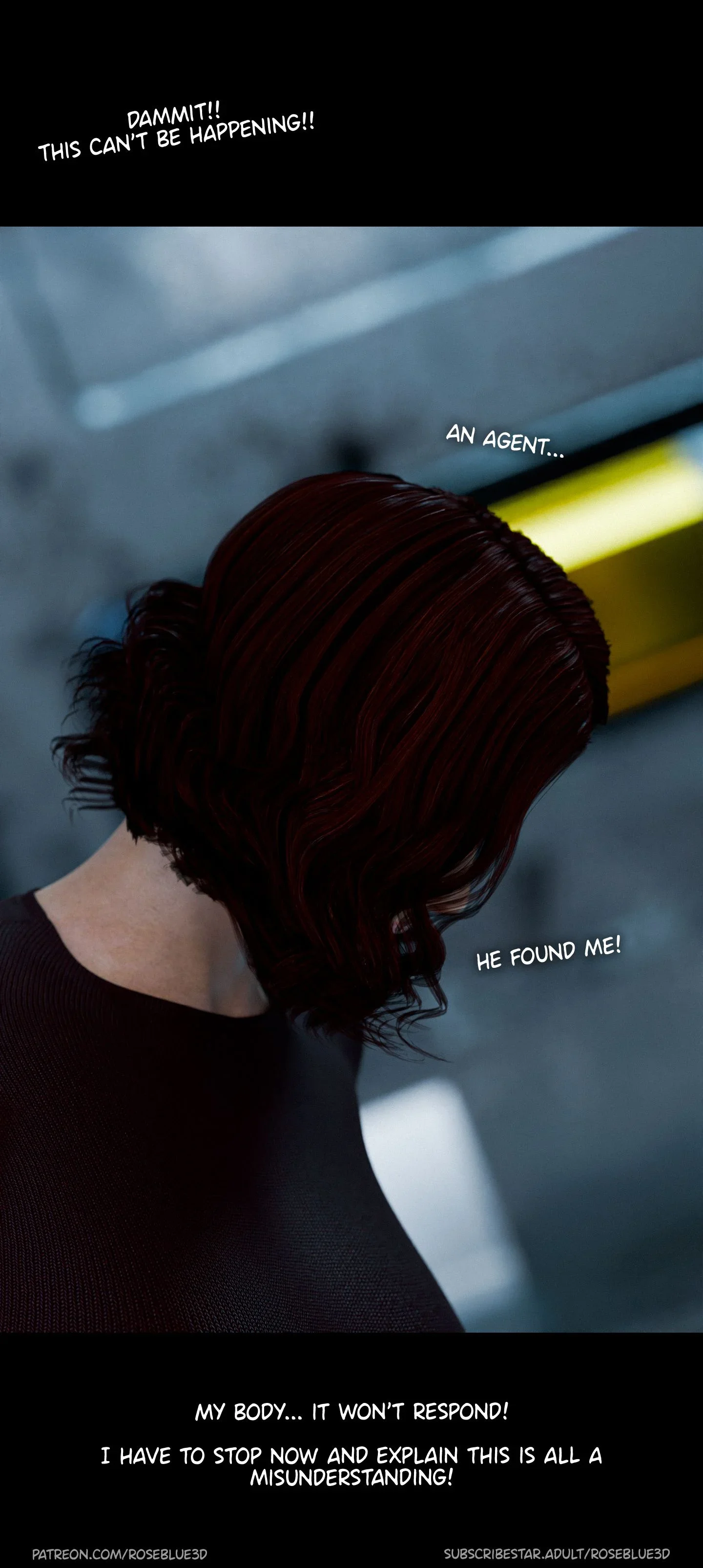 My Neighbor’s Widow  [RoseBlue3D] - 30.1 . My Neighbor's Widow - Ch.30.1 - Page 25