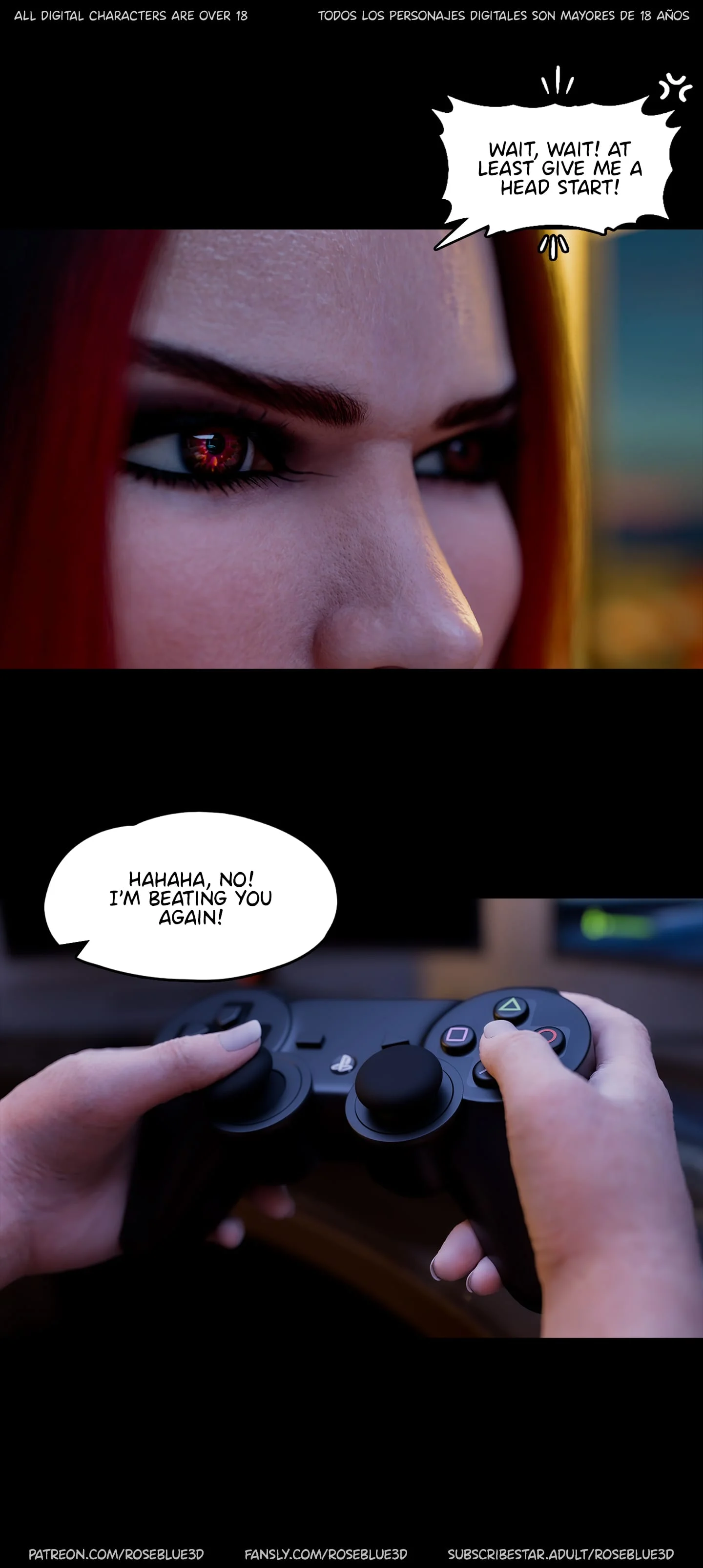 My Neighbor’s Widow  [RoseBlue3D] - 54 . My Neighbor's Widow - Ch.54 - Page 9