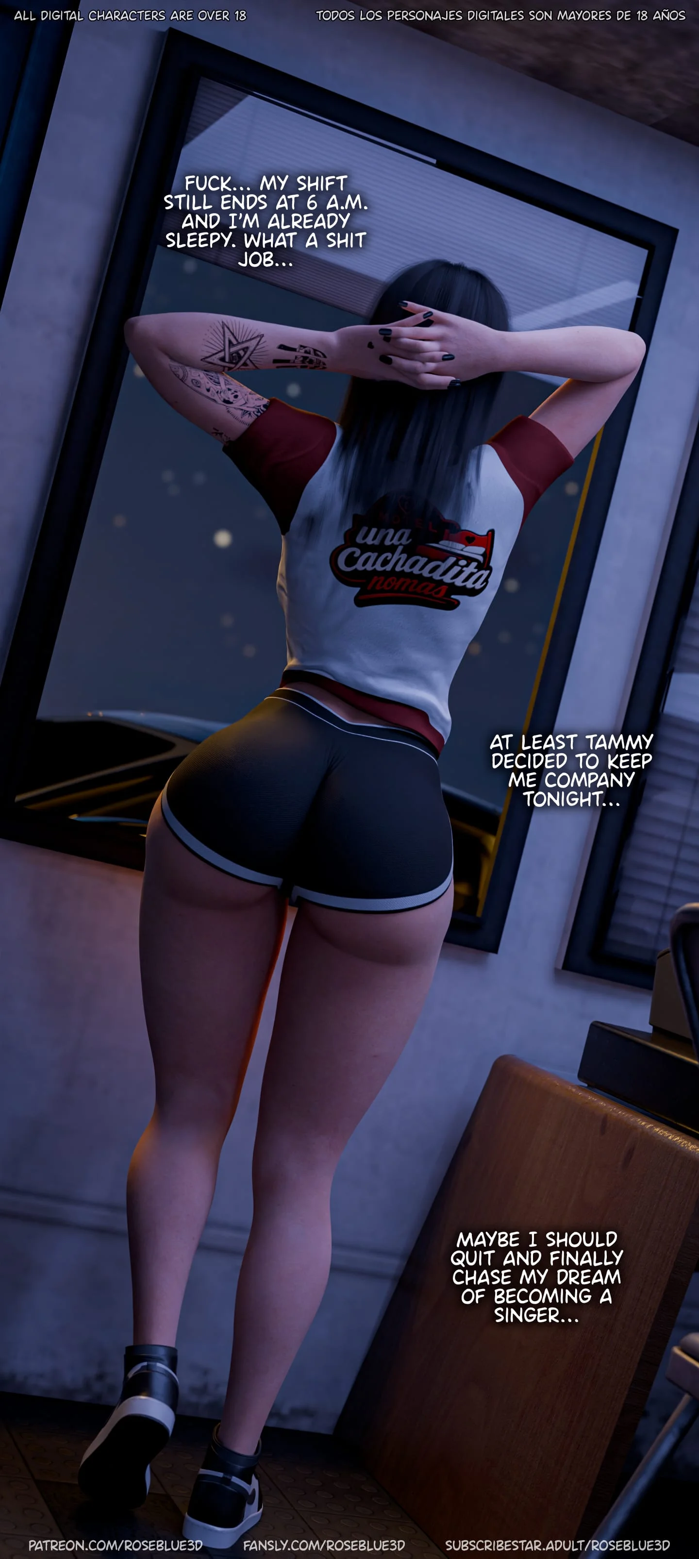 My Neighbor’s Widow  [RoseBlue3D] - 54 . My Neighbor's Widow - Ch.54 - Page 13