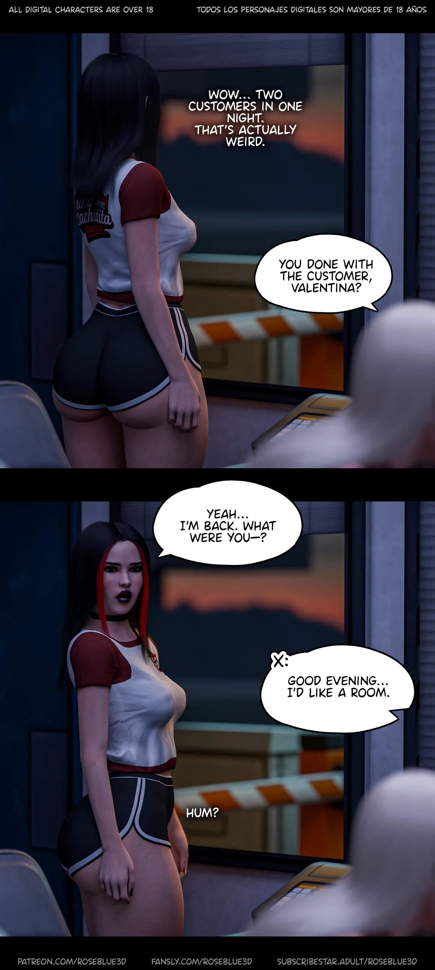 My Neighbor’s Widow  [RoseBlue3D] - 54 . My Neighbor's Widow - Ch.54 - Page 23