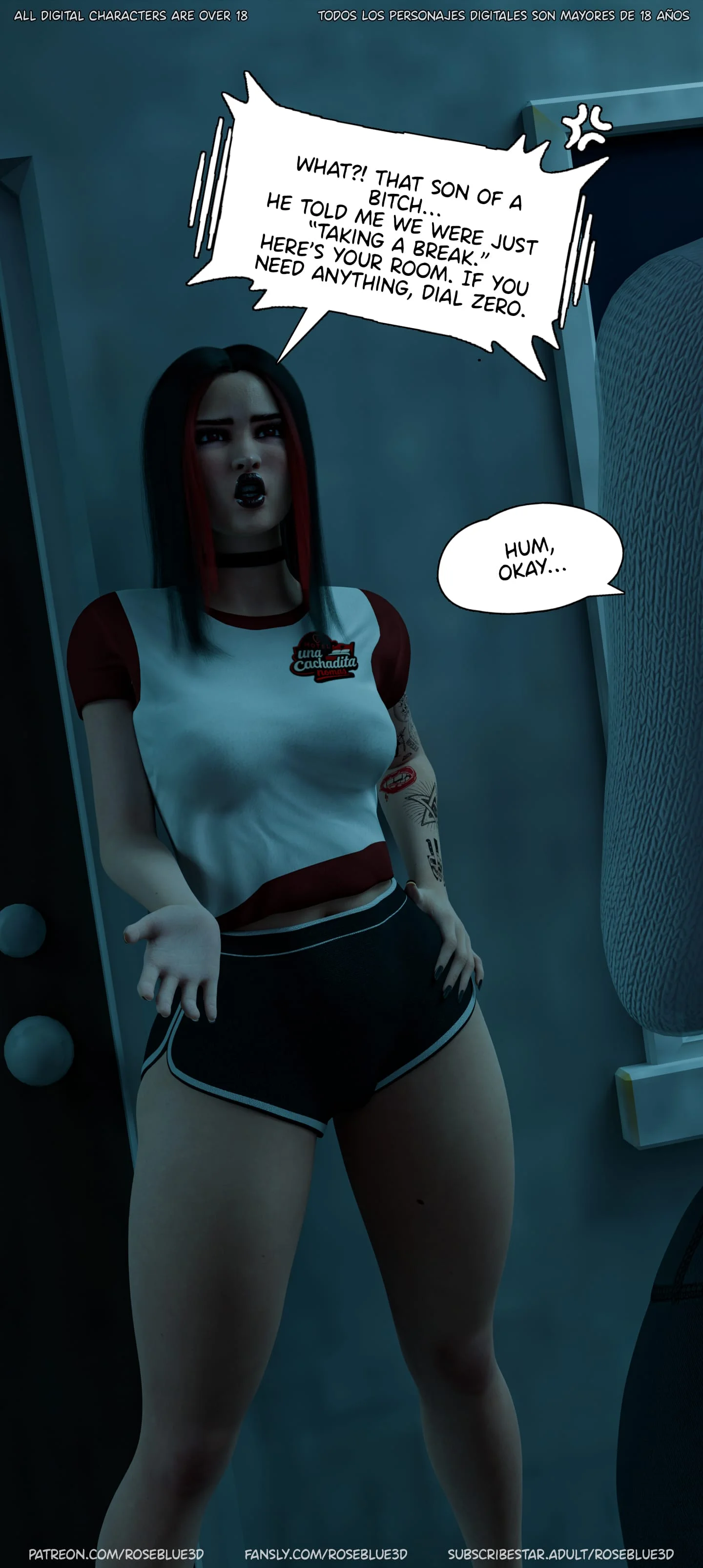 My Neighbor’s Widow  [RoseBlue3D] - 54 . My Neighbor's Widow - Ch.54 - Page 116