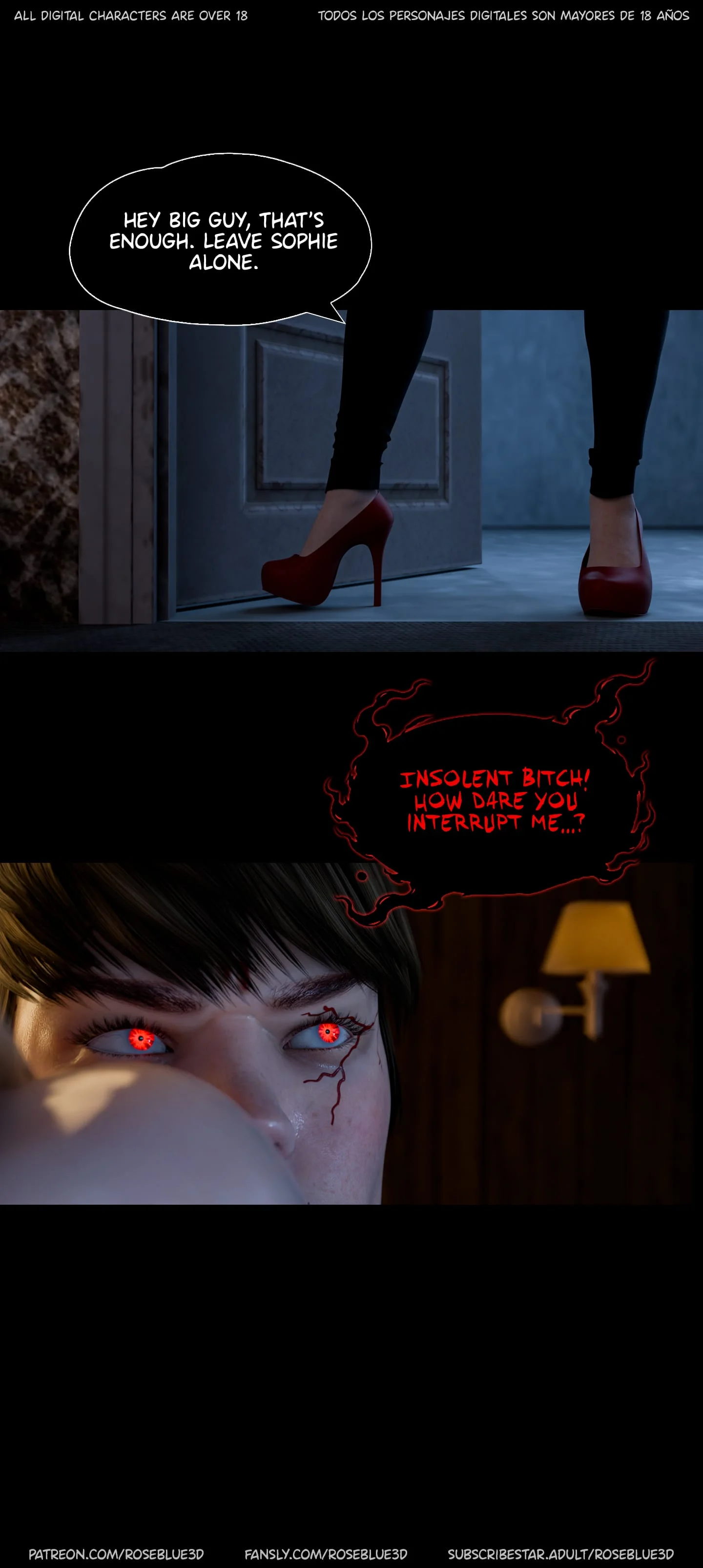 My Neighbor’s Widow  [RoseBlue3D] - 54 . My Neighbor's Widow - Ch.54 - Page 154