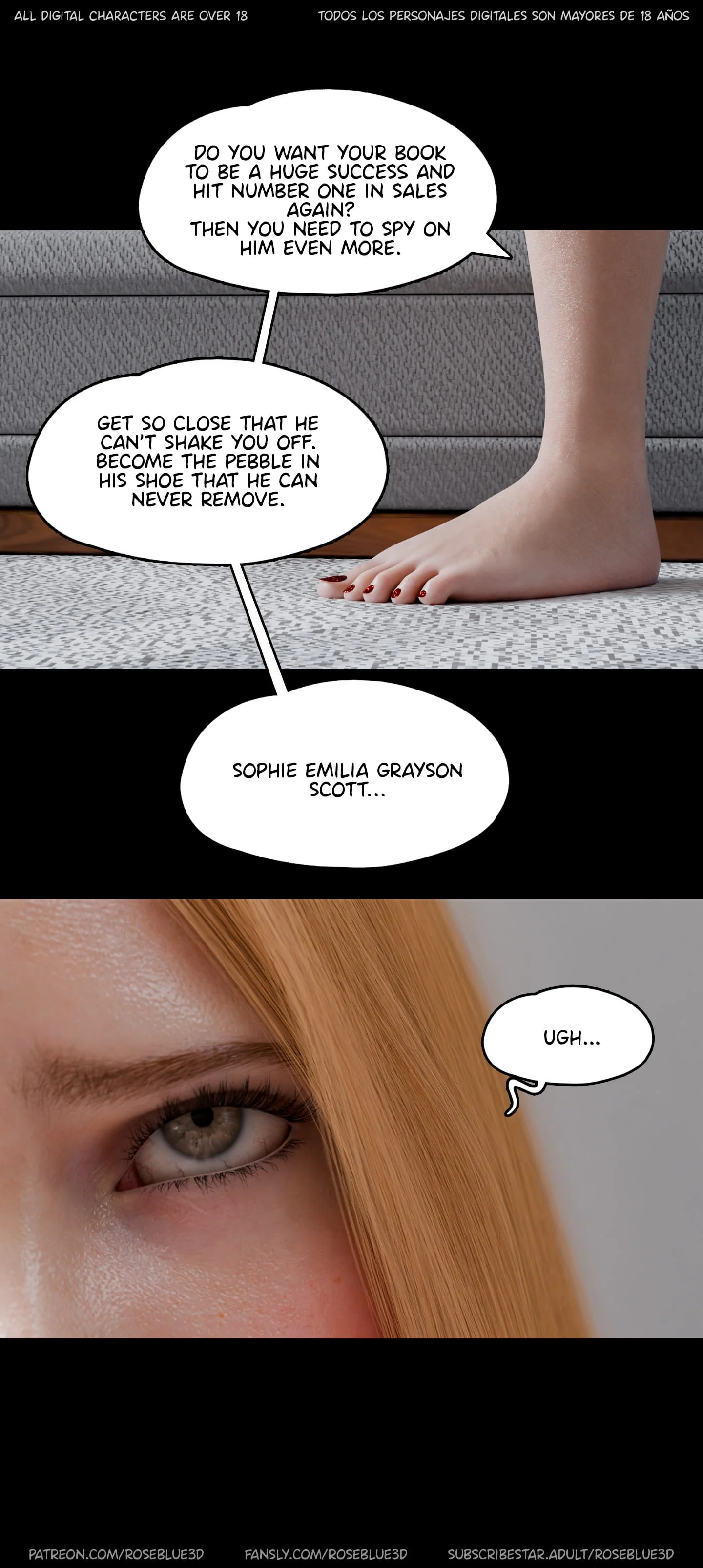 My Neighbor’s Widow  [RoseBlue3D] - 53 . My Neighbor's Widow - Ch.53 - Page 9