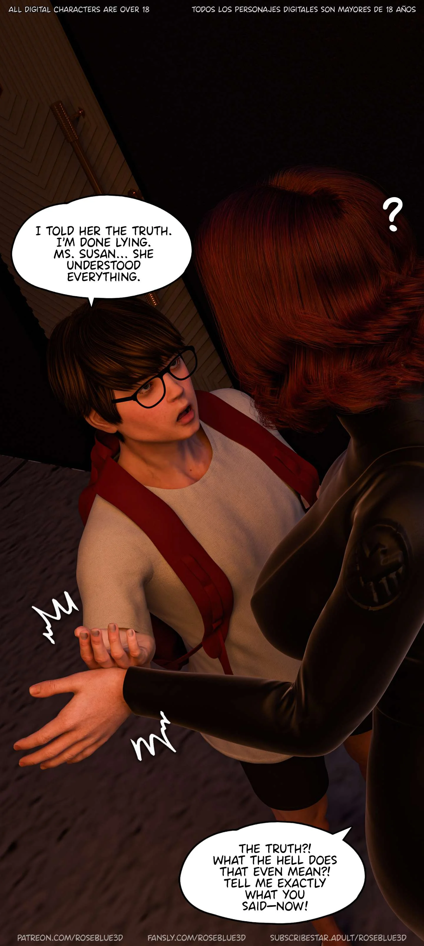 My Neighbor’s Widow  [RoseBlue3D] - 50 . My Neighbor's Widow - Ch.50 - Page 7