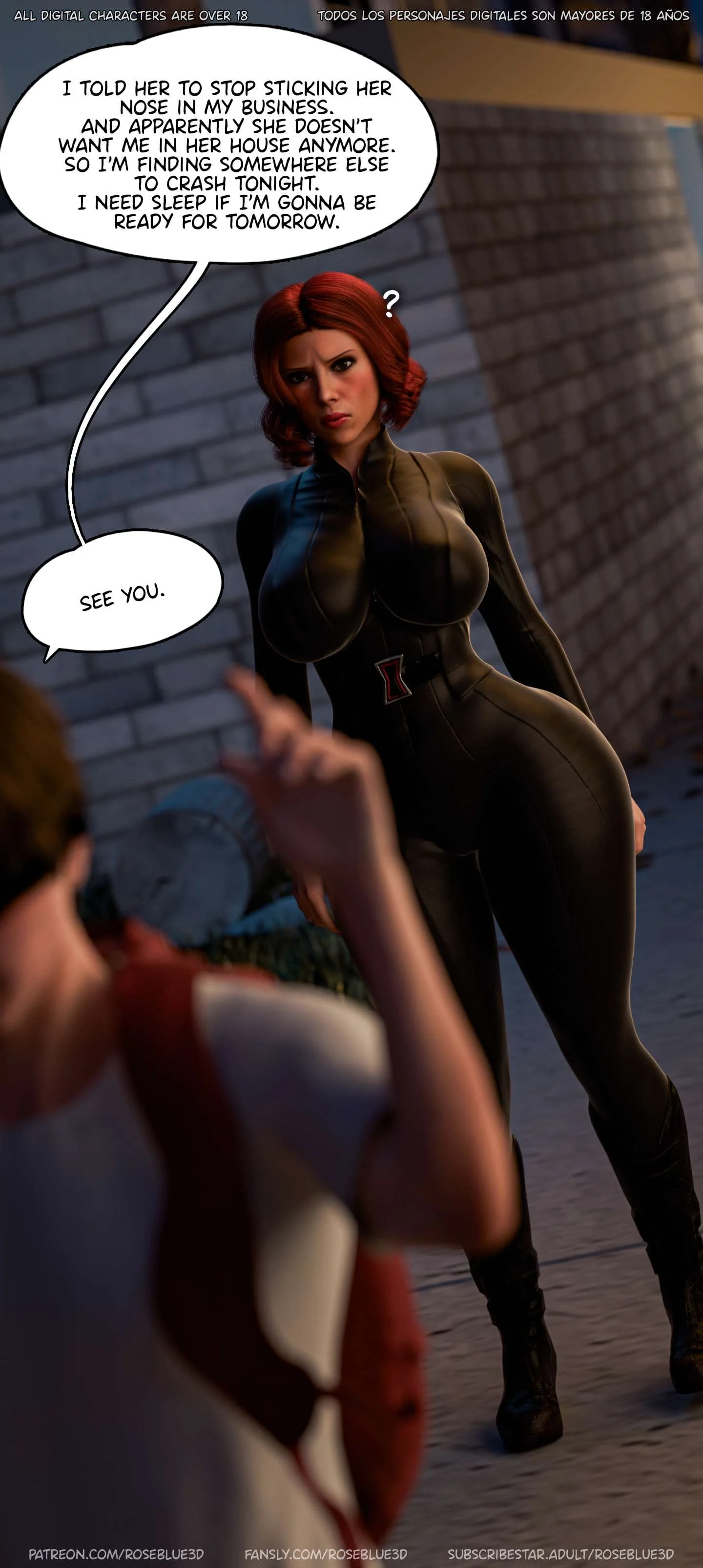 My Neighbor’s Widow  [RoseBlue3D] - 50 . My Neighbor's Widow - Ch.50 - Page 8