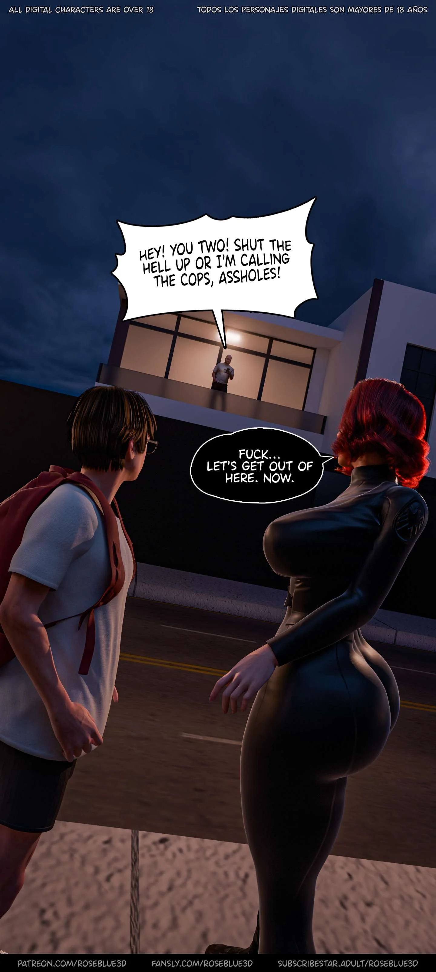 My Neighbor’s Widow  [RoseBlue3D] - 50 . My Neighbor's Widow - Ch.50 - Page 13