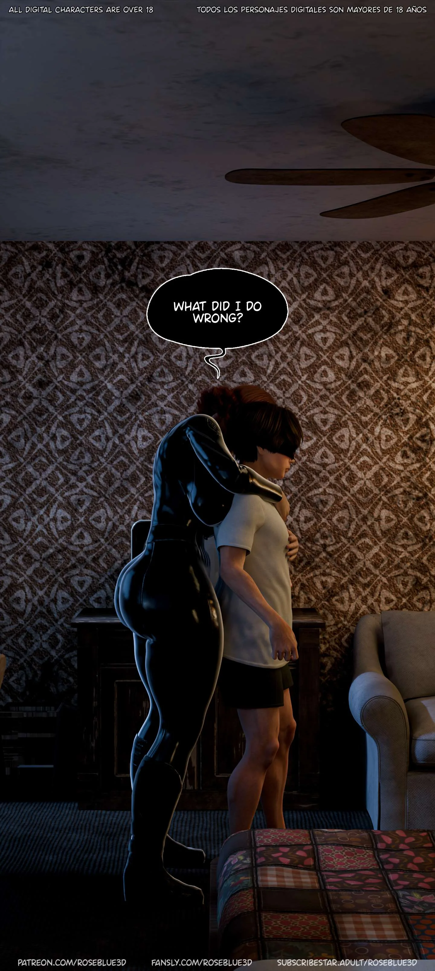 My Neighbor’s Widow  [RoseBlue3D] - 50 . My Neighbor's Widow - Ch.50 - Page 33
